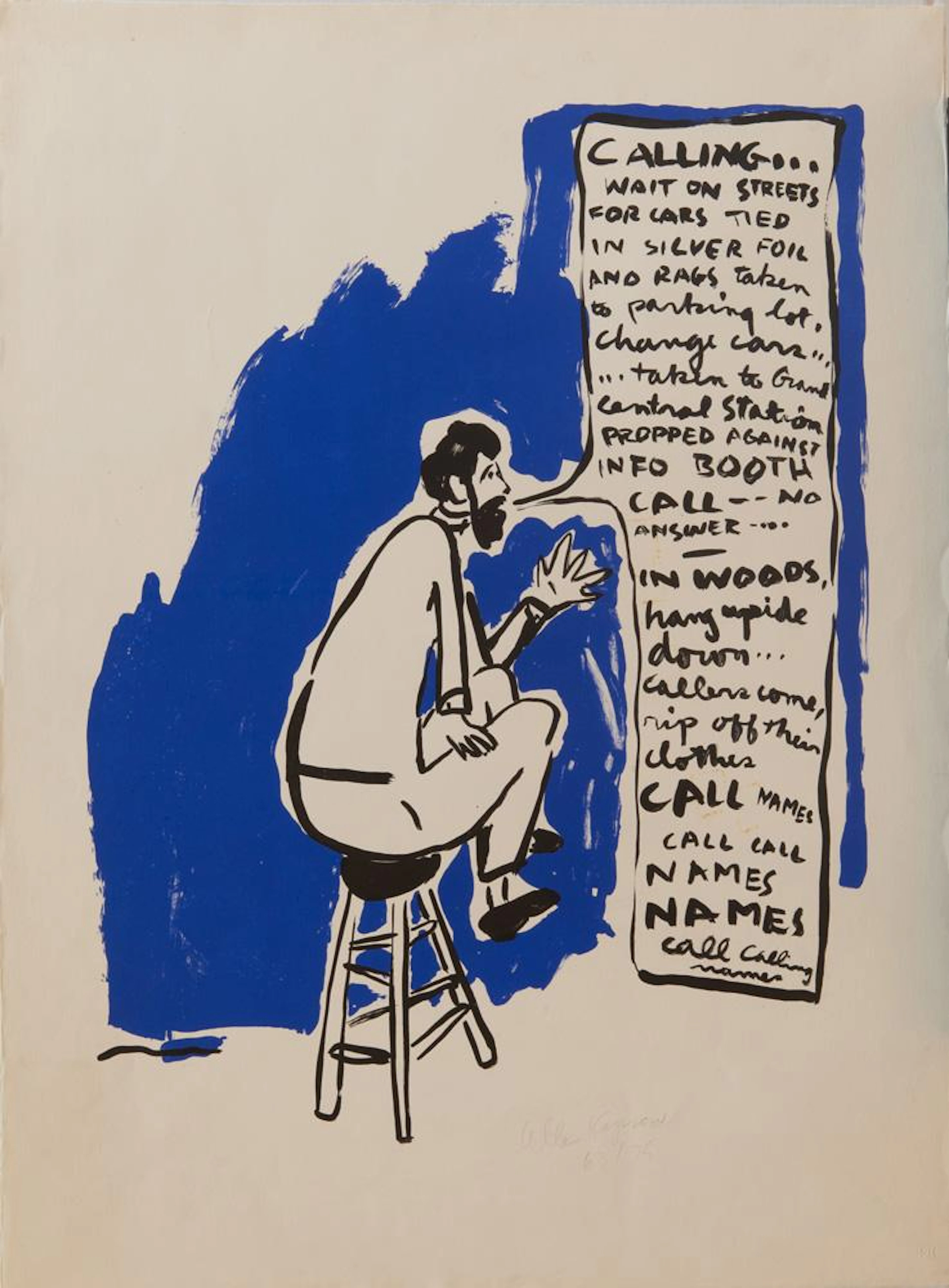 ALLAN KAPROW (1927-2006): CALLING