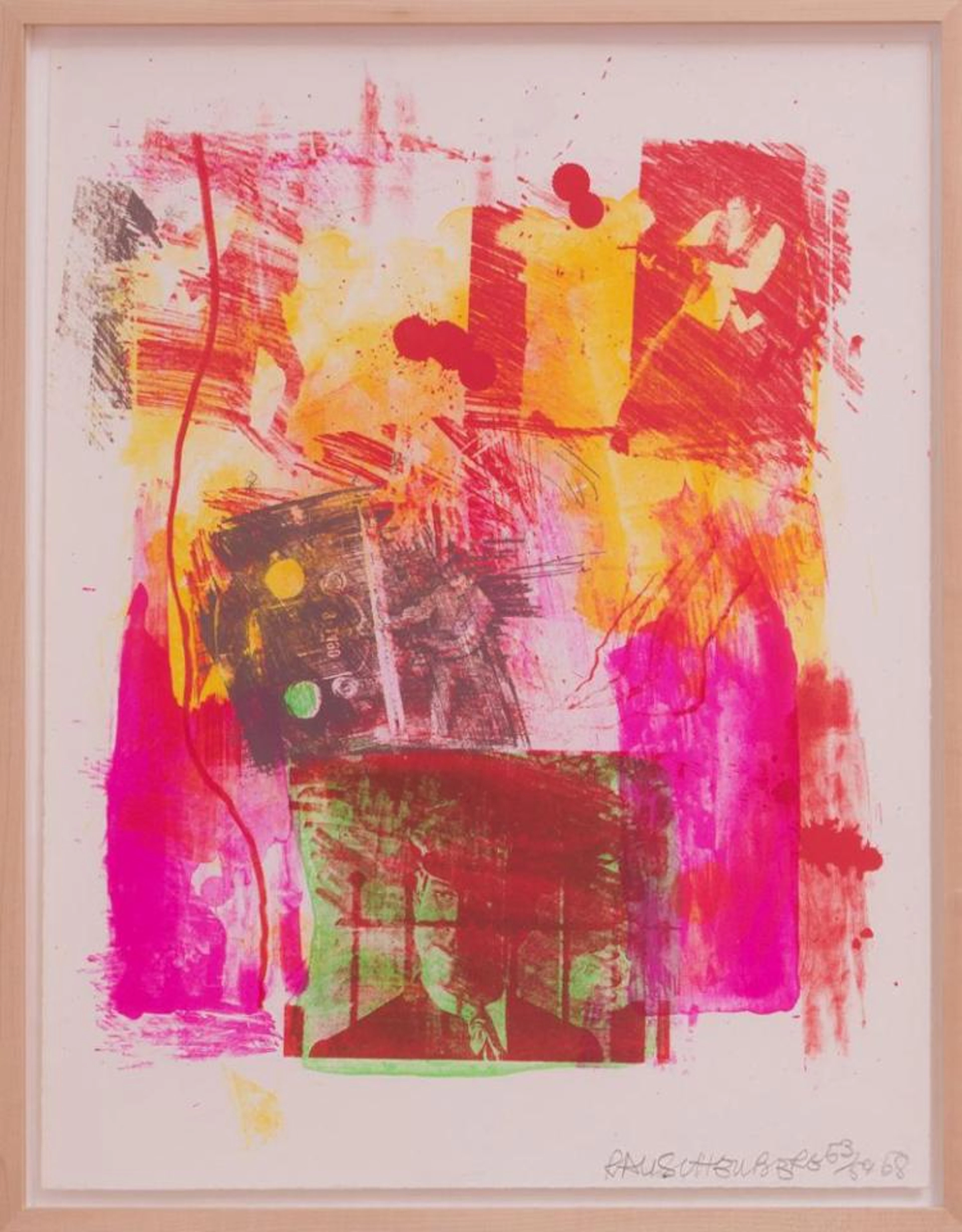 ROBERT RAUSCHENBERG (1925-2008): STORYLINE II, FROM REELS (B + C)
