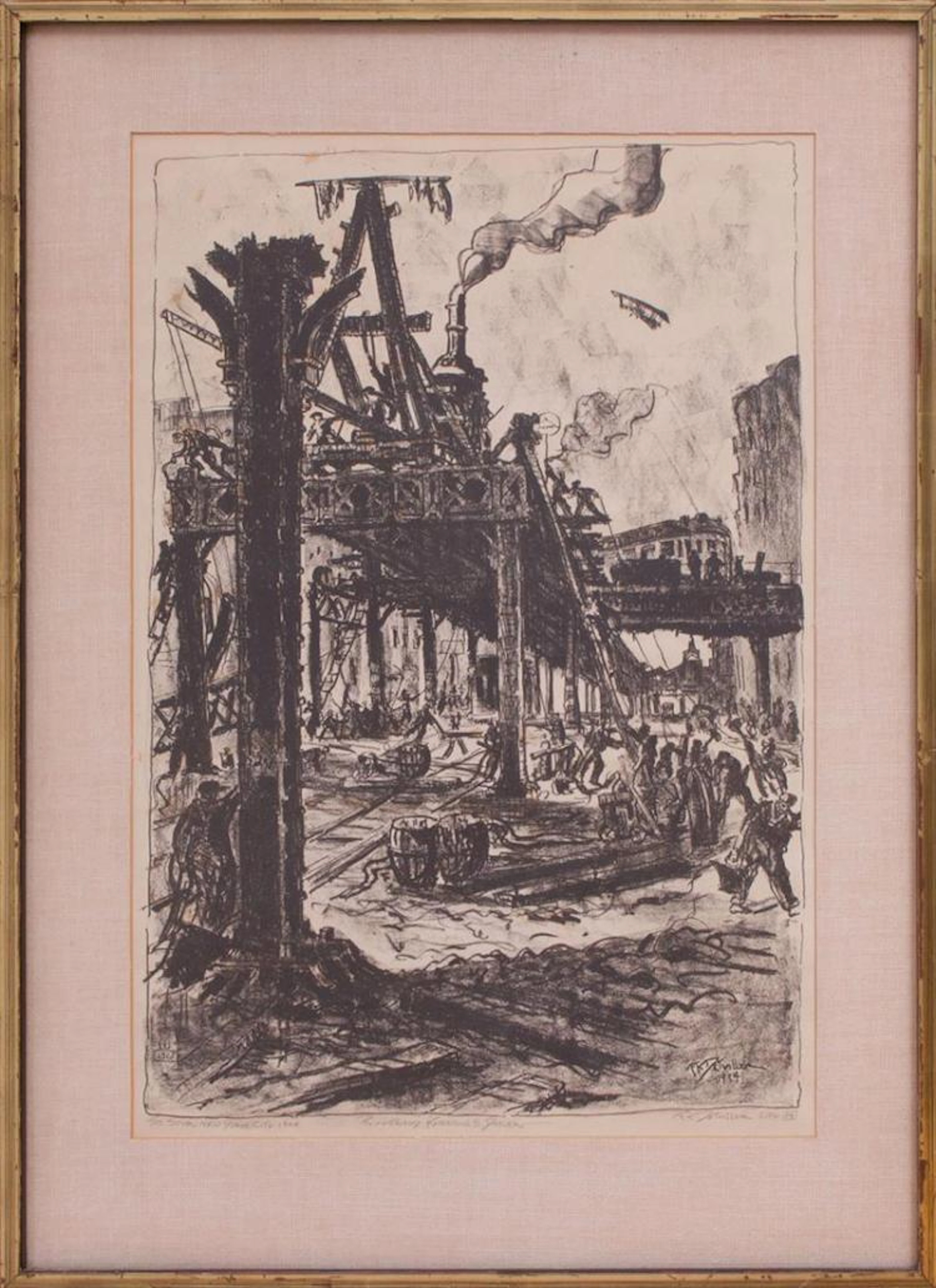 FREDERICK KNECHT DETWILLER (1882-1953): THE SPYR NEW YORK CITY