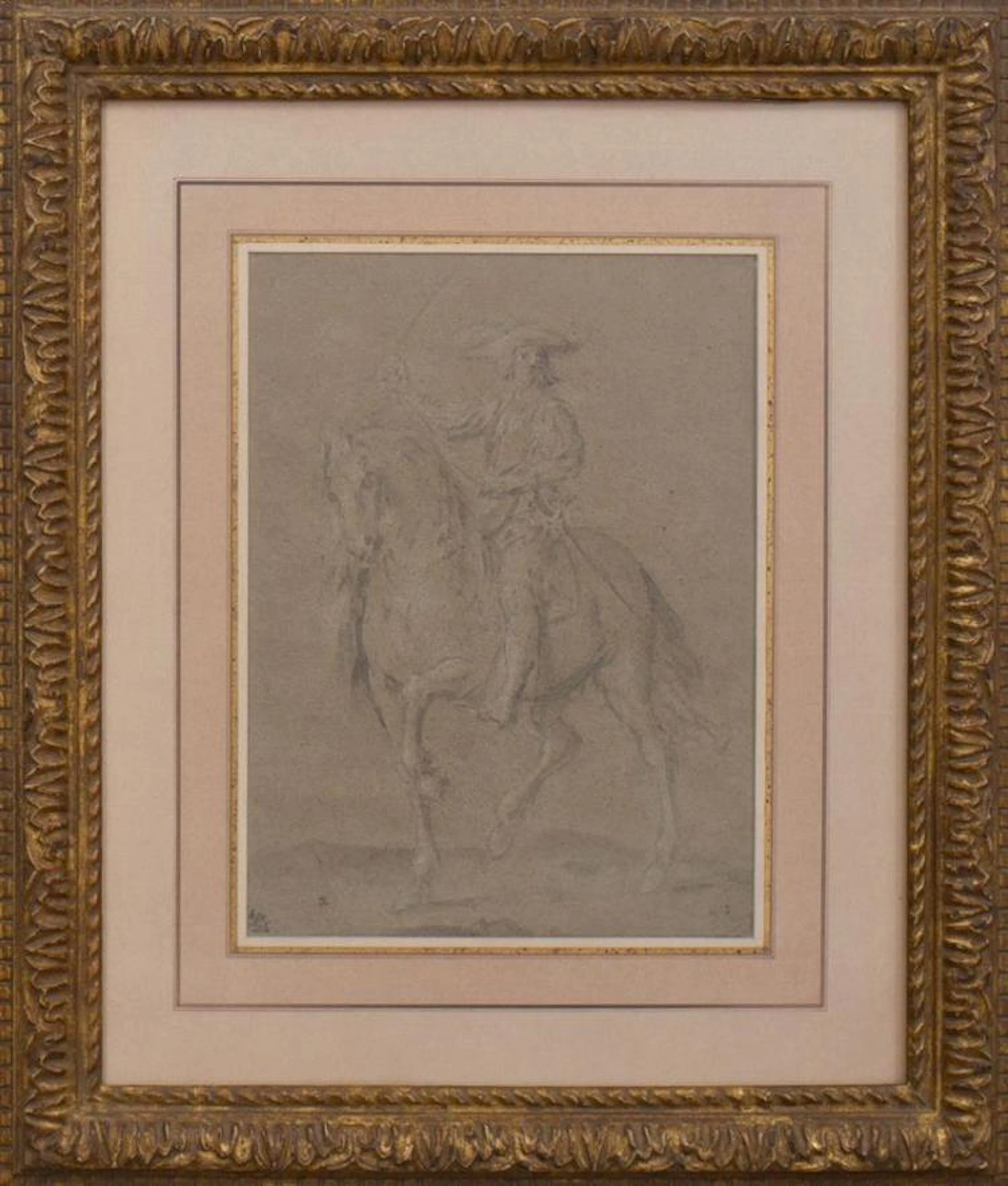 EUROPEAN SCHOOL: HORSE AND RIDER