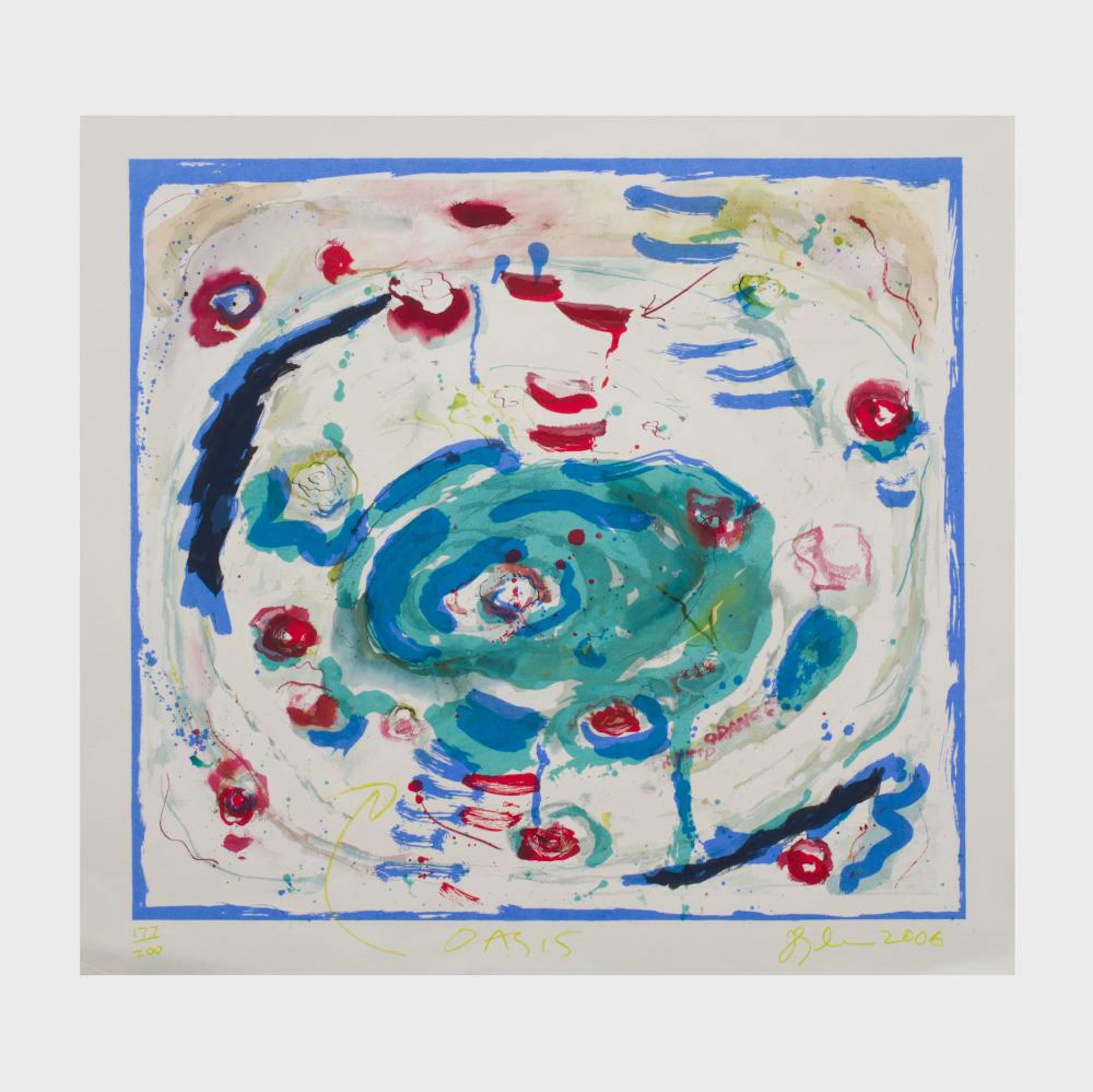 Joan Snyder (b. 1940): Oasis
