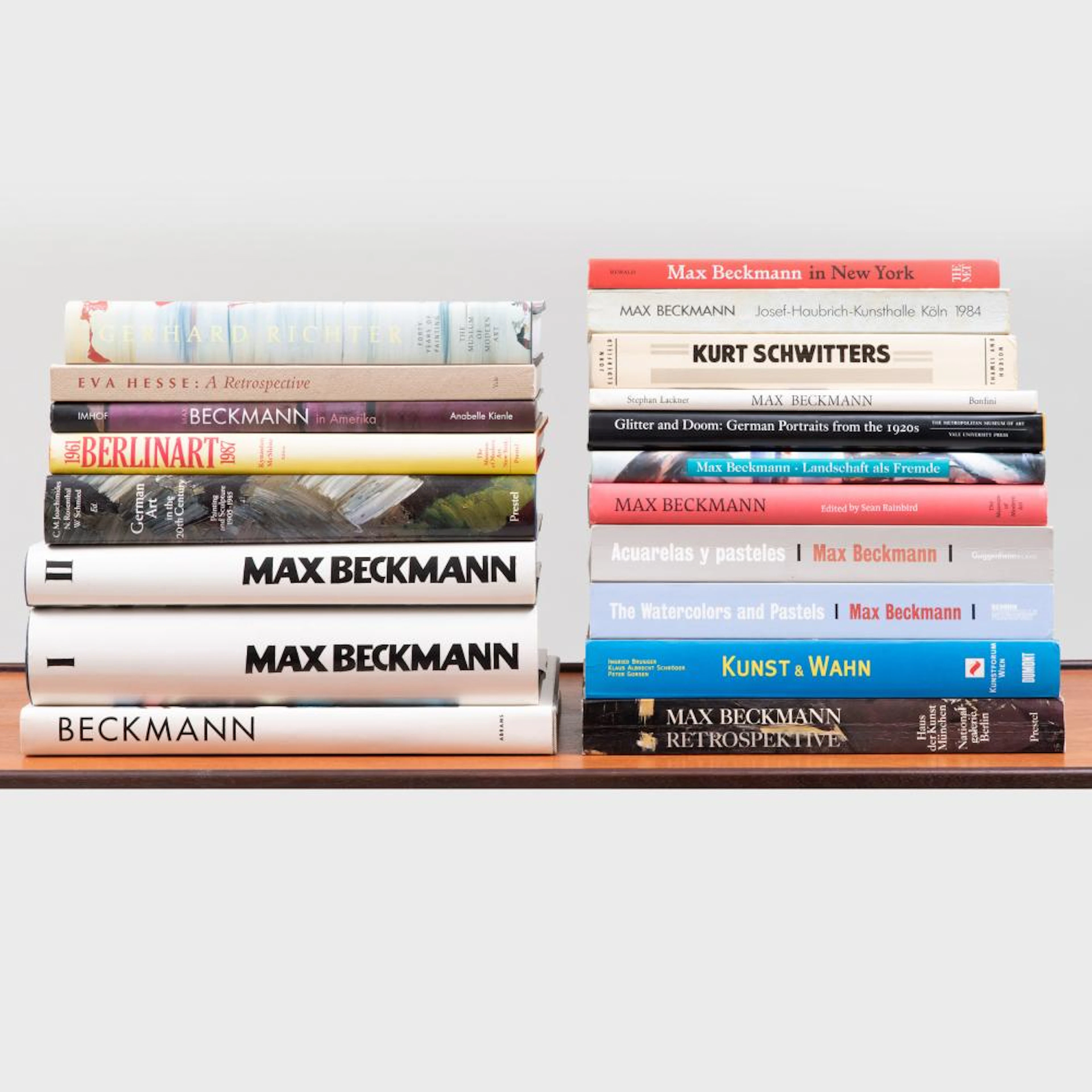 Group of Nineteen Books on German Modern Art