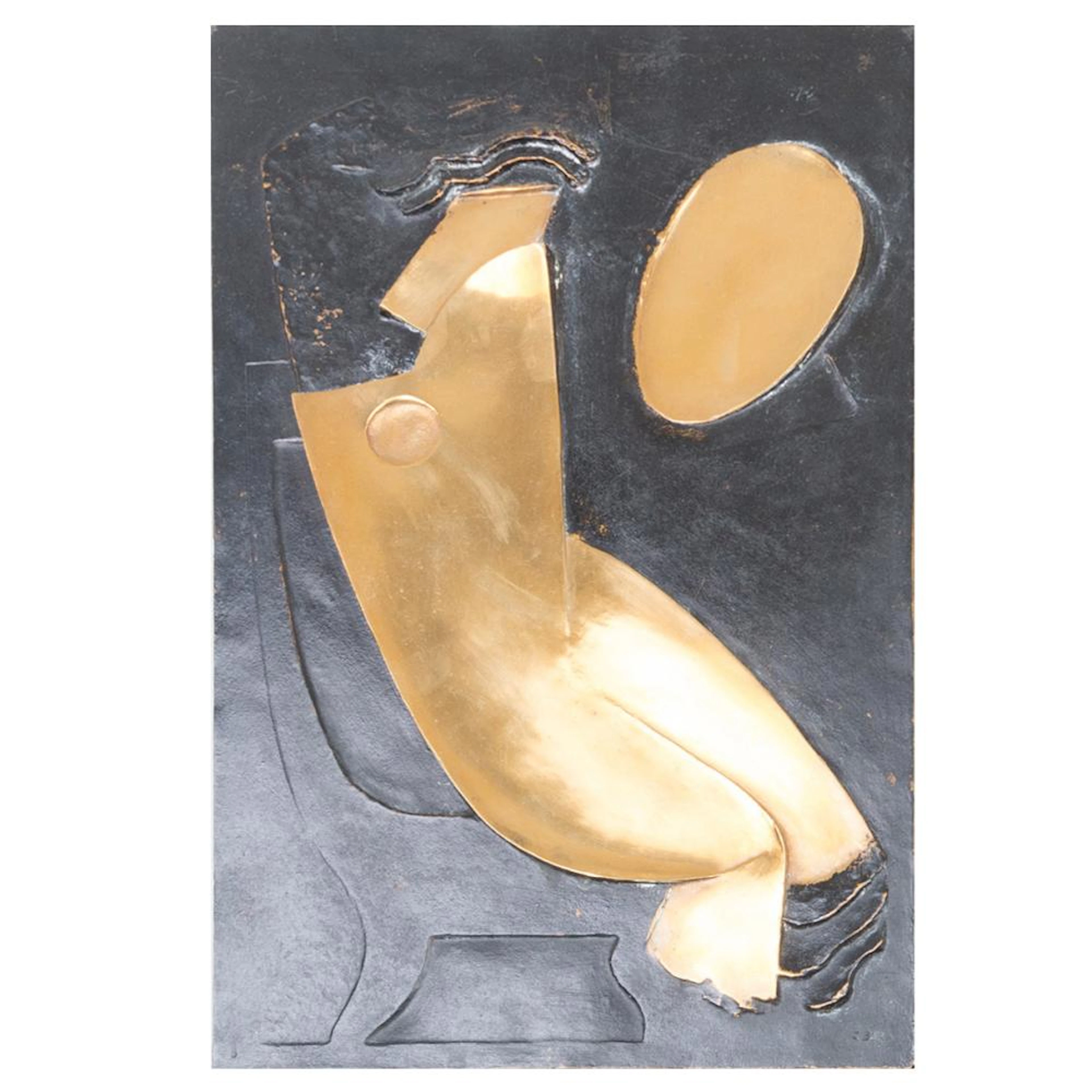 Christian Berg (1893-1976): Kvinna Framfordspegel (Woman in Front of Mirror)