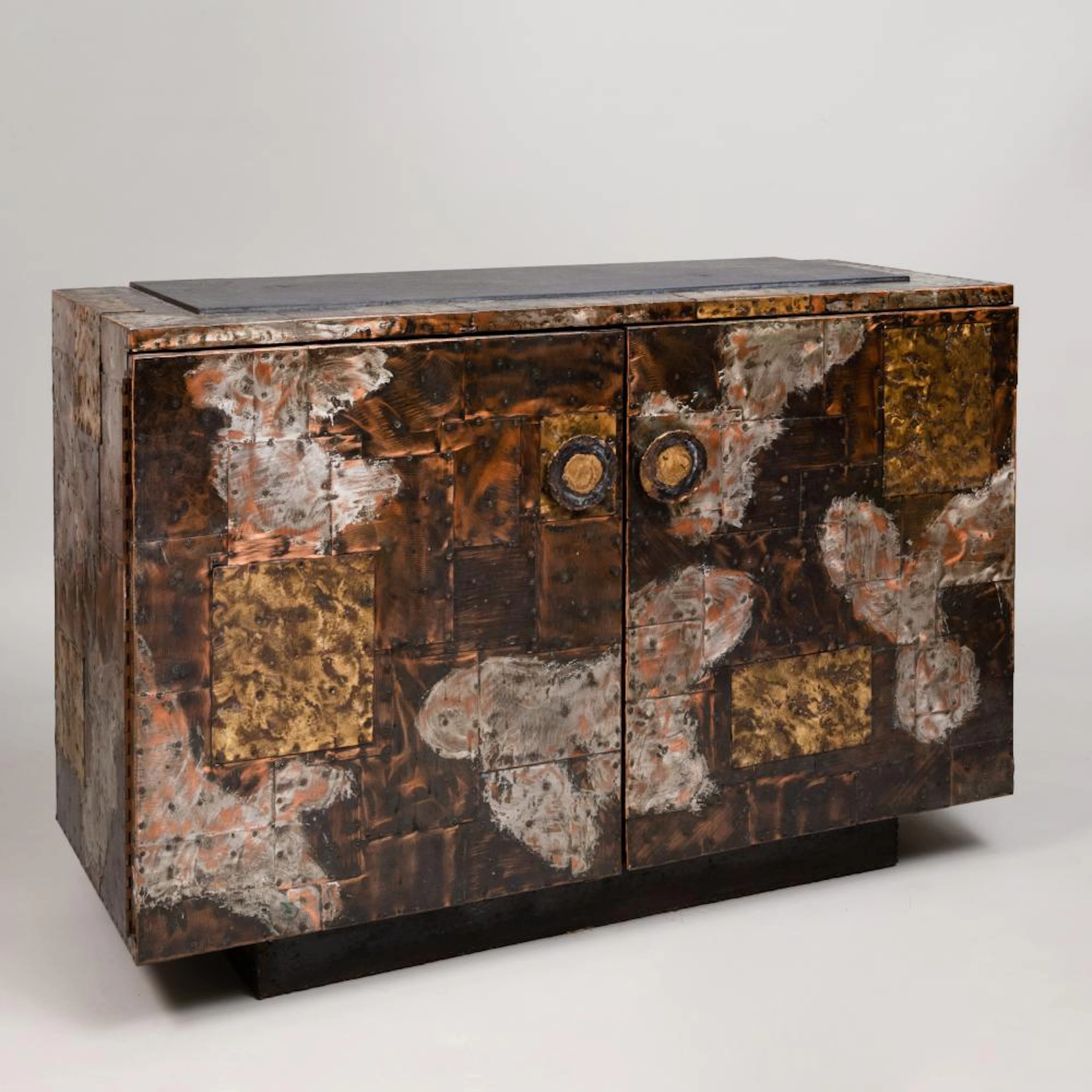 Paul Evans Mixed Metal Sideboard