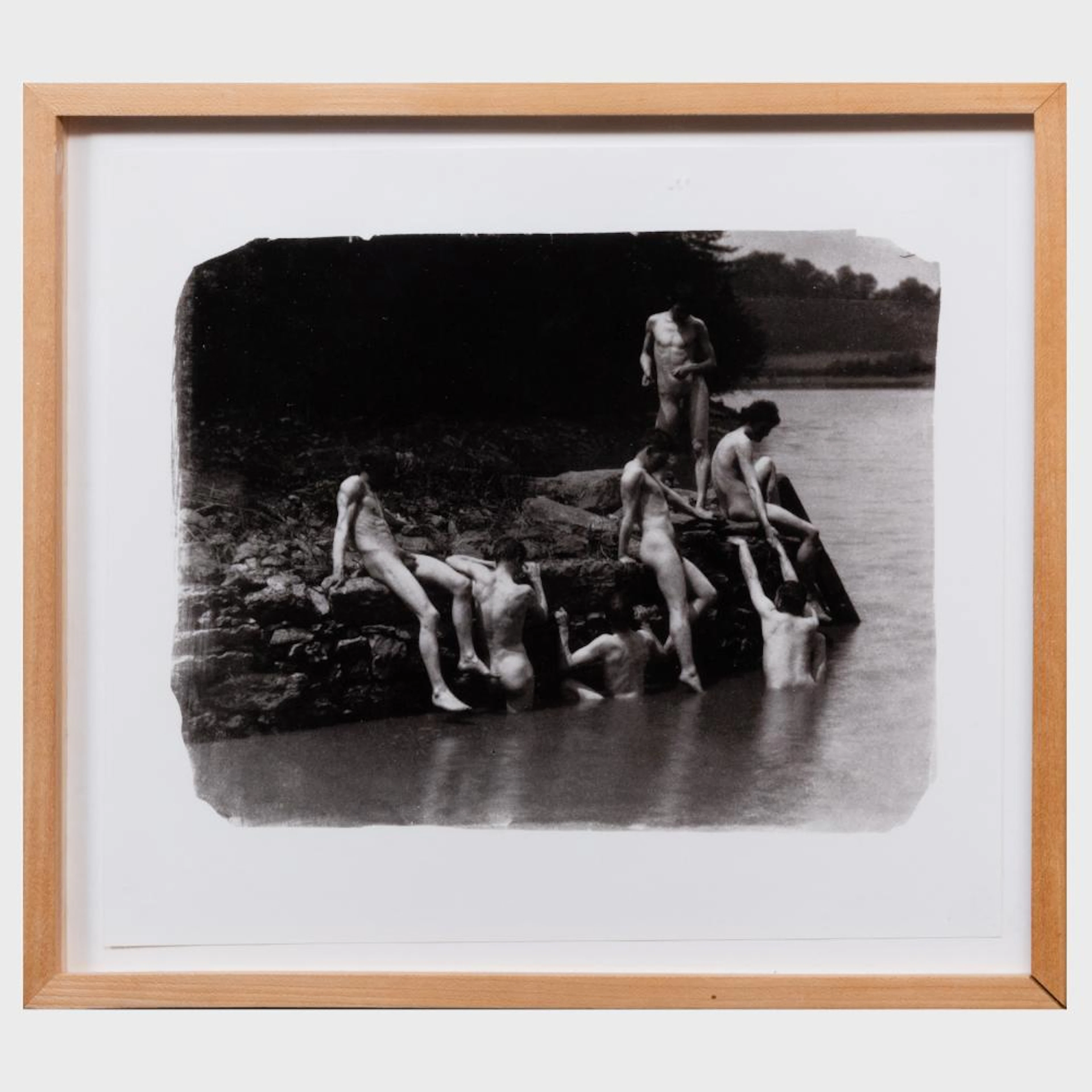 After Thomas Eakins (1844-1916): Thomas Eakins and Students, Swimming Nude