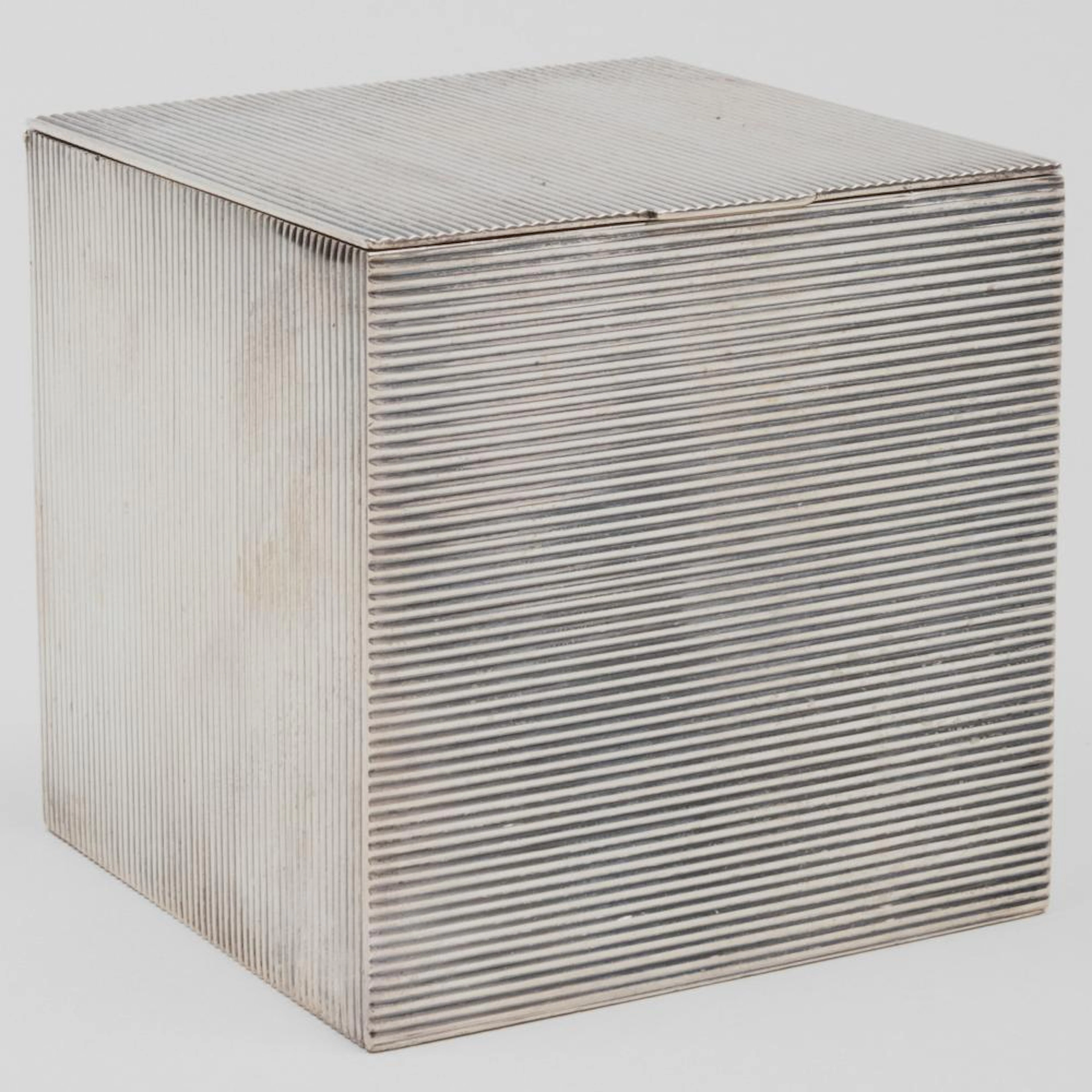 Tiffany & Co. Silver Table Box