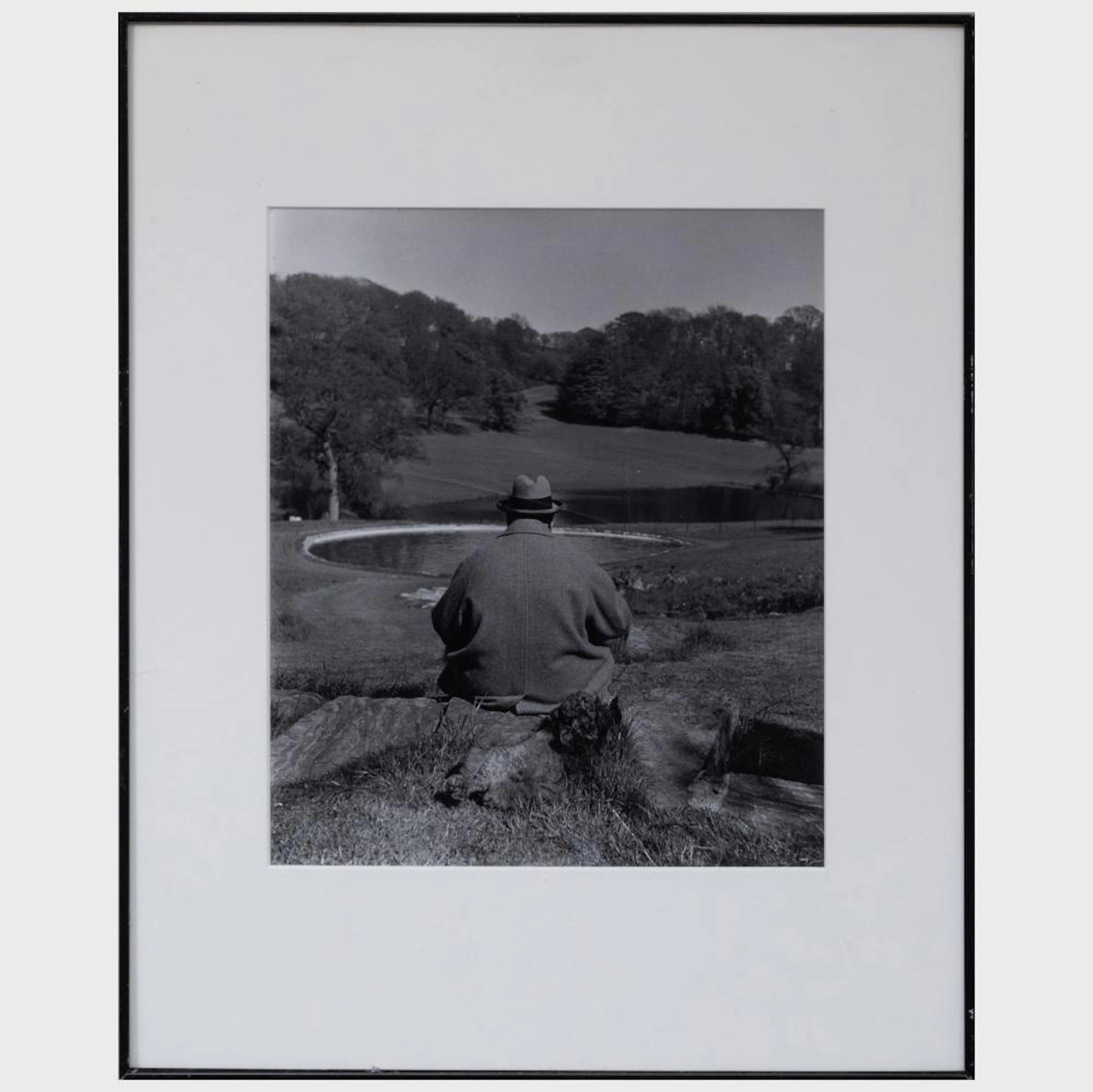 Philippe Halsman (1906-1979): Winston Churchill in his...