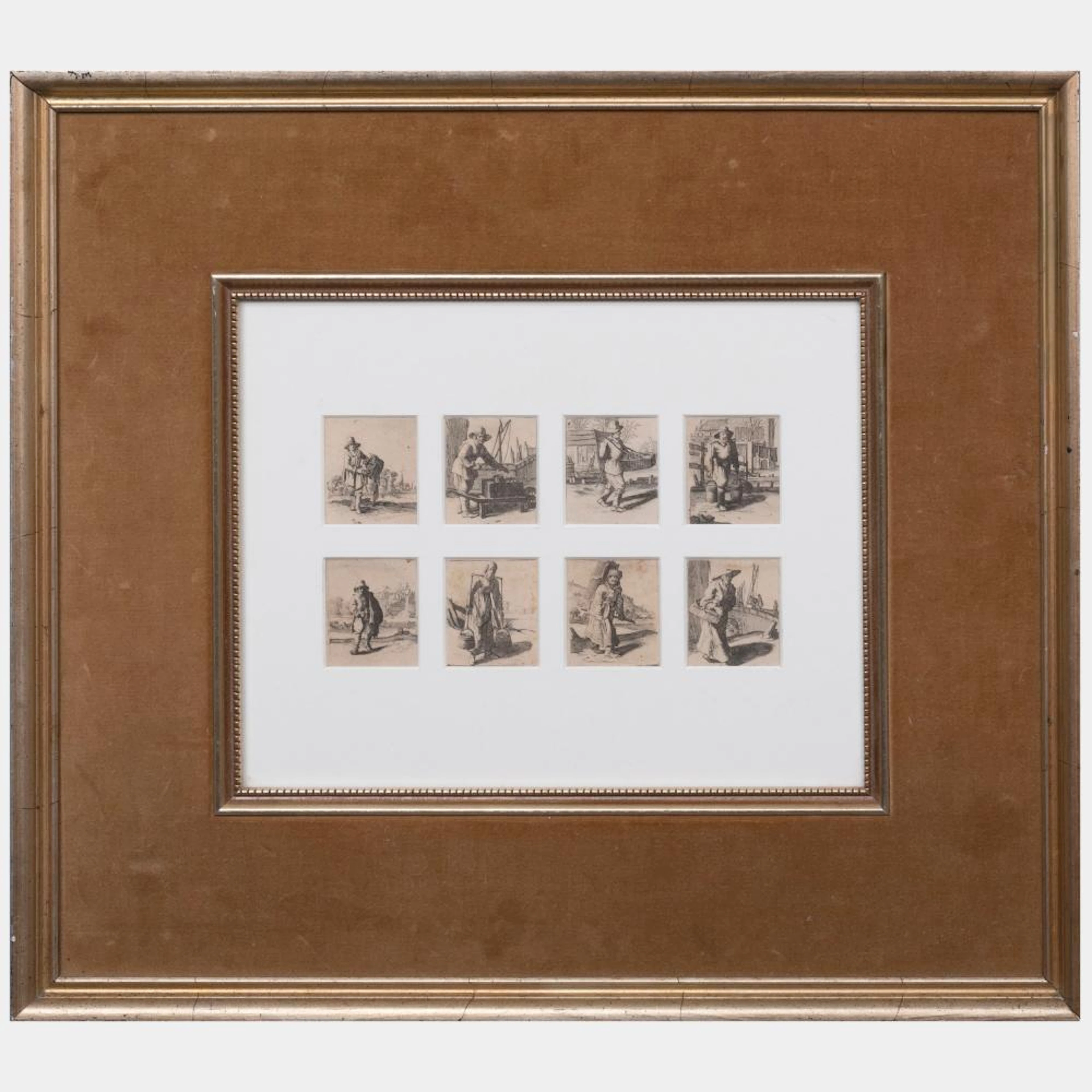 Gillis van Scheyndel (1595-1660): Ian-Hagels Compagne: Eight Plates
