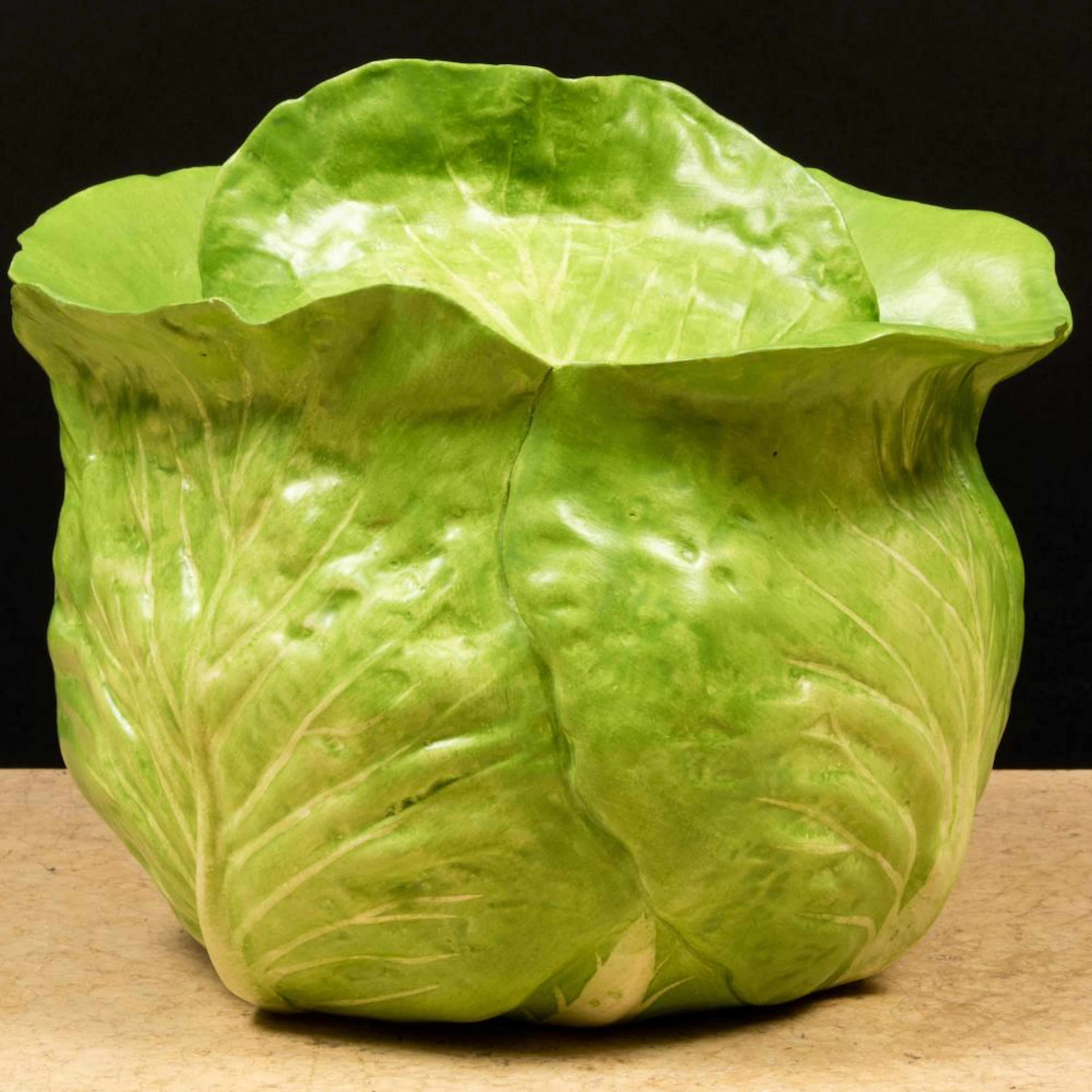 Mary Kirk Kelly Porcelain Cabbage Turee
