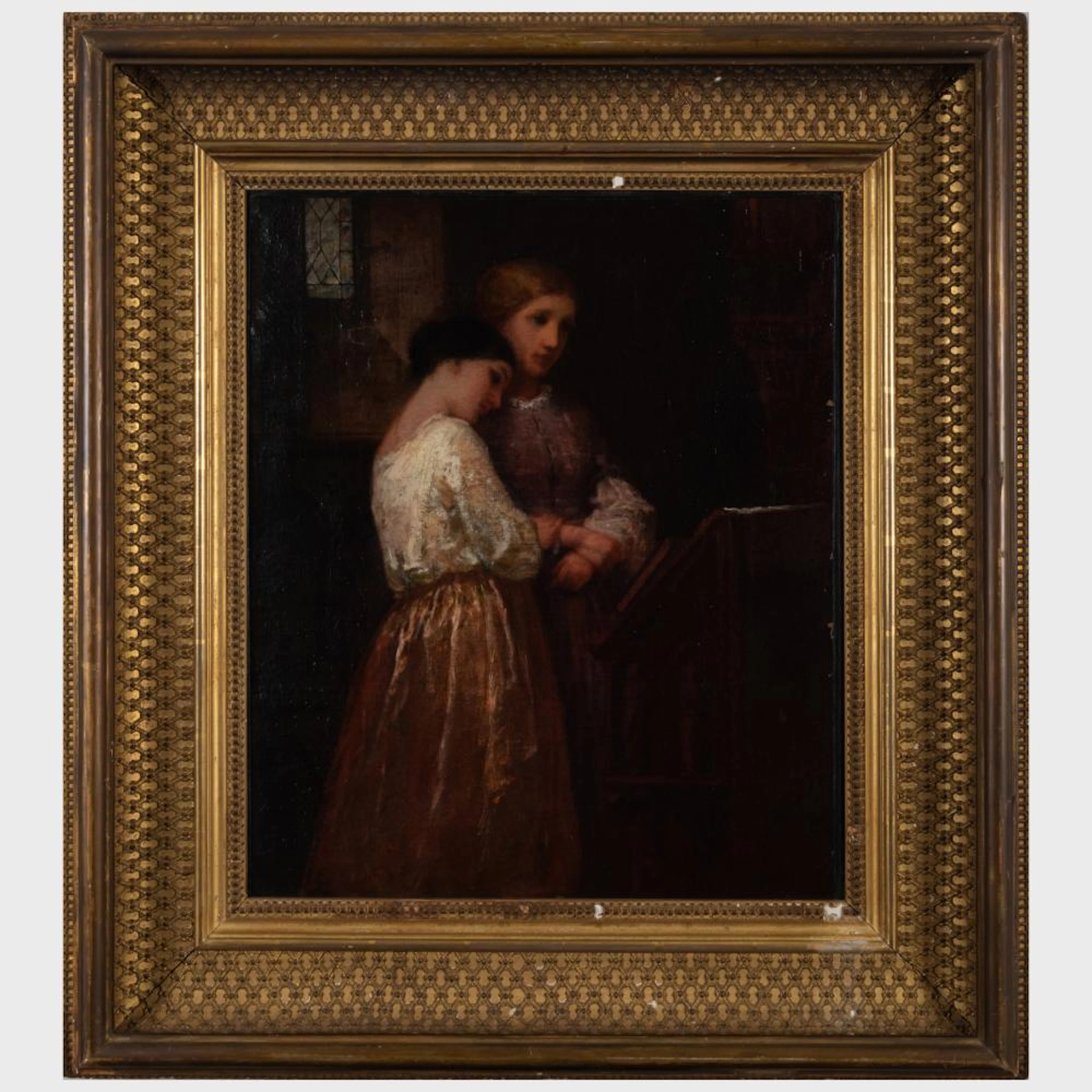 William Morris Hunt (1824-1879): The Listeners