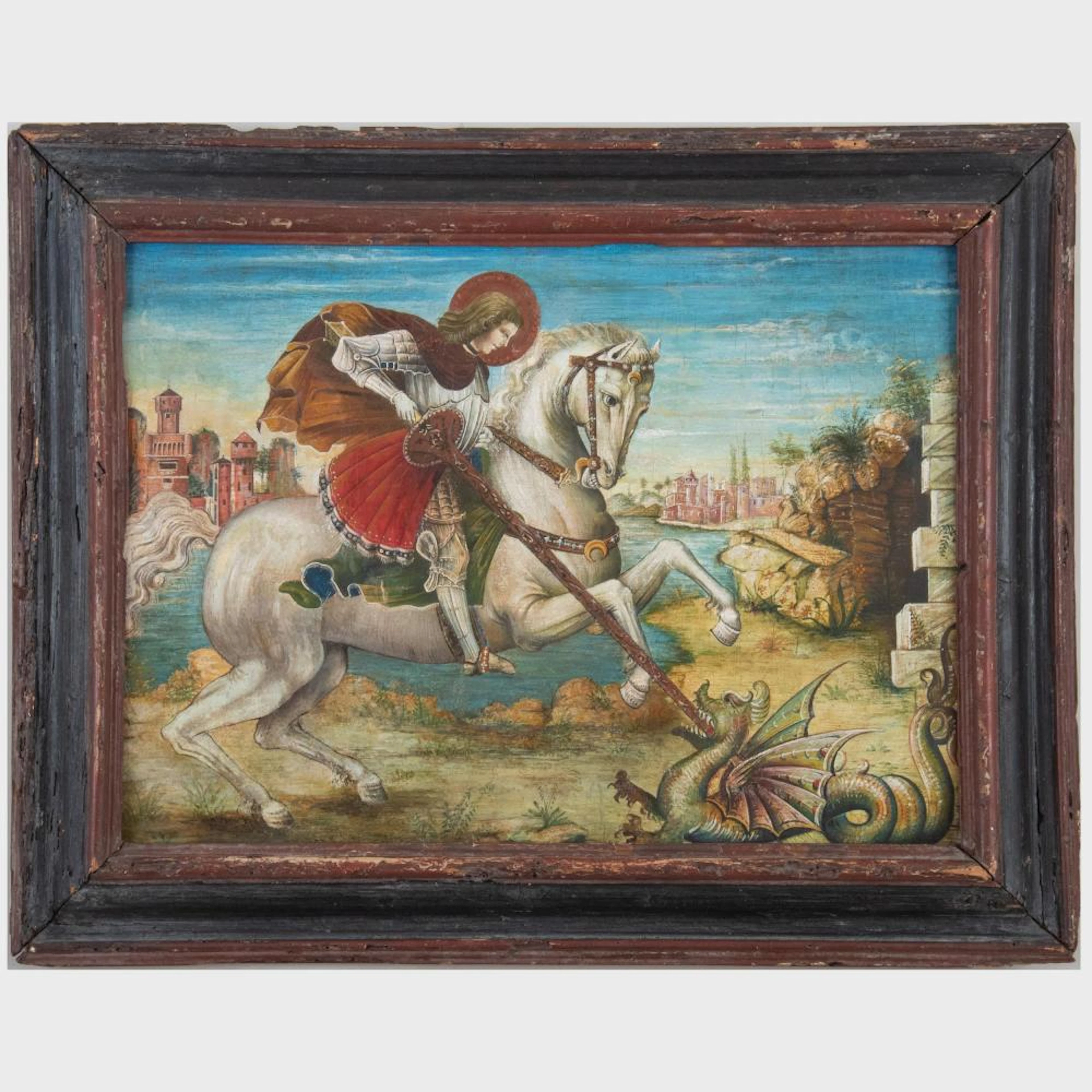 Manner of Jacopo del Sellajo (c. 1441-1493): St. George and the Drago