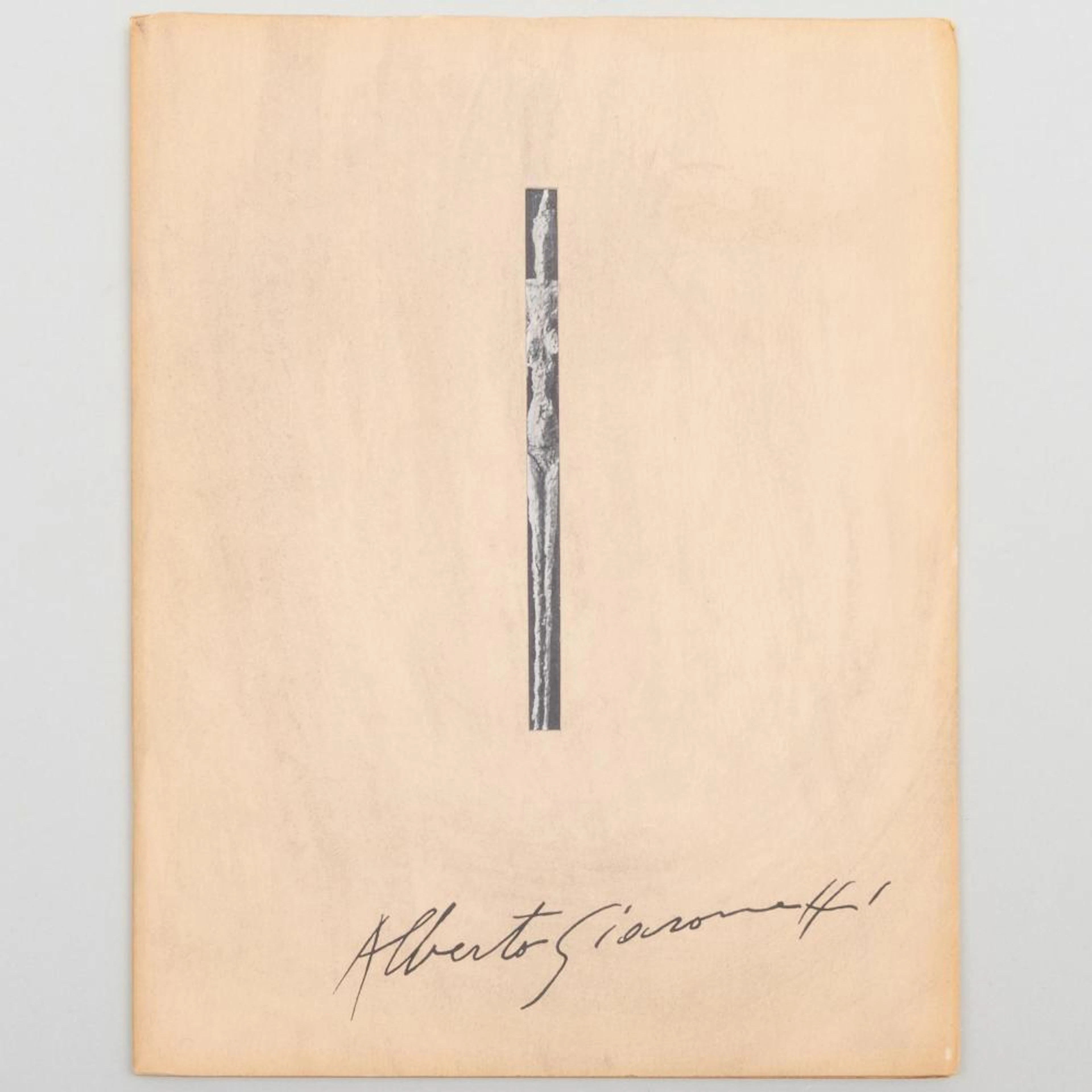Giacometti Exhibition of Sculptures Catalogue
