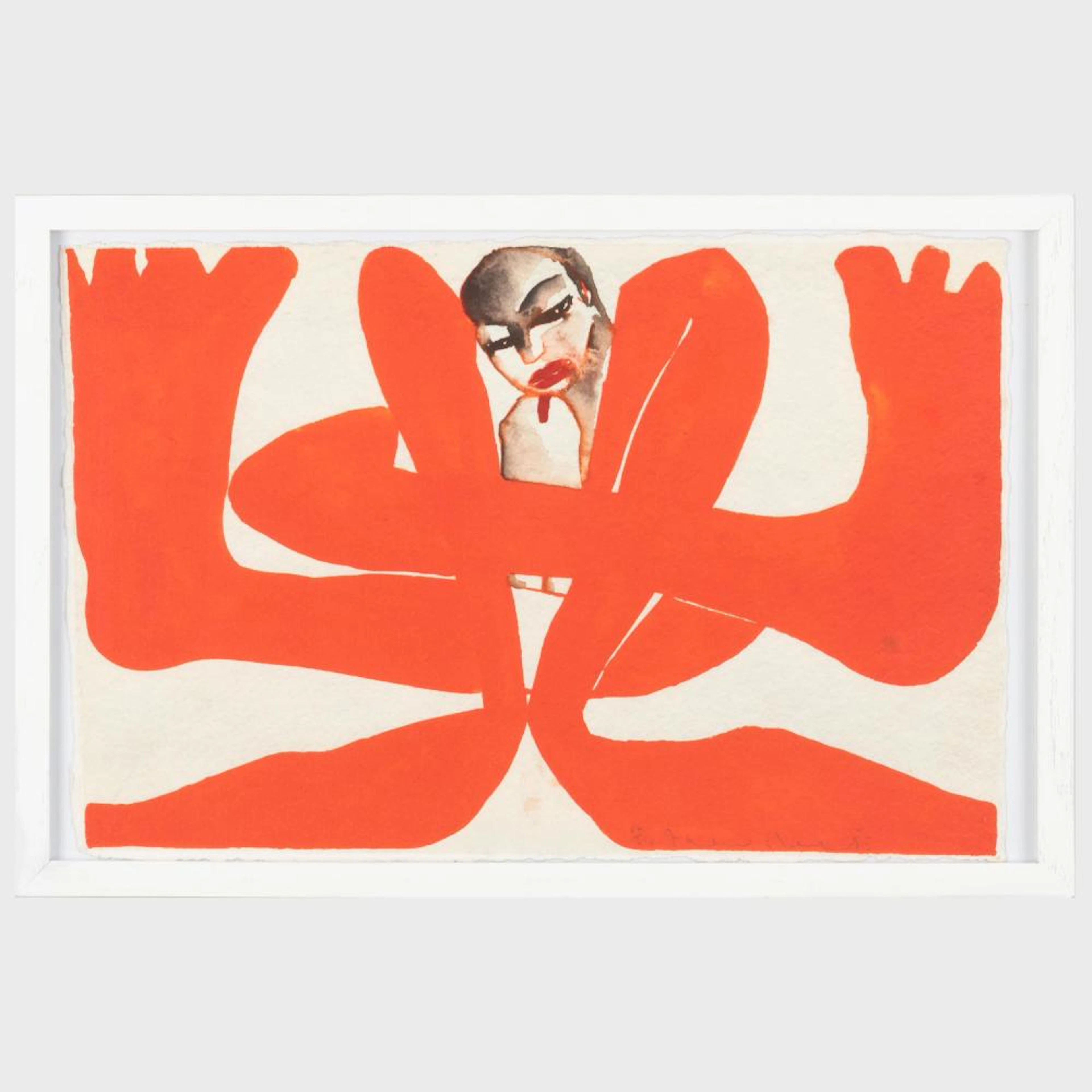 Francesco Clemente (b. 1952): Untitled (Self Portrait)