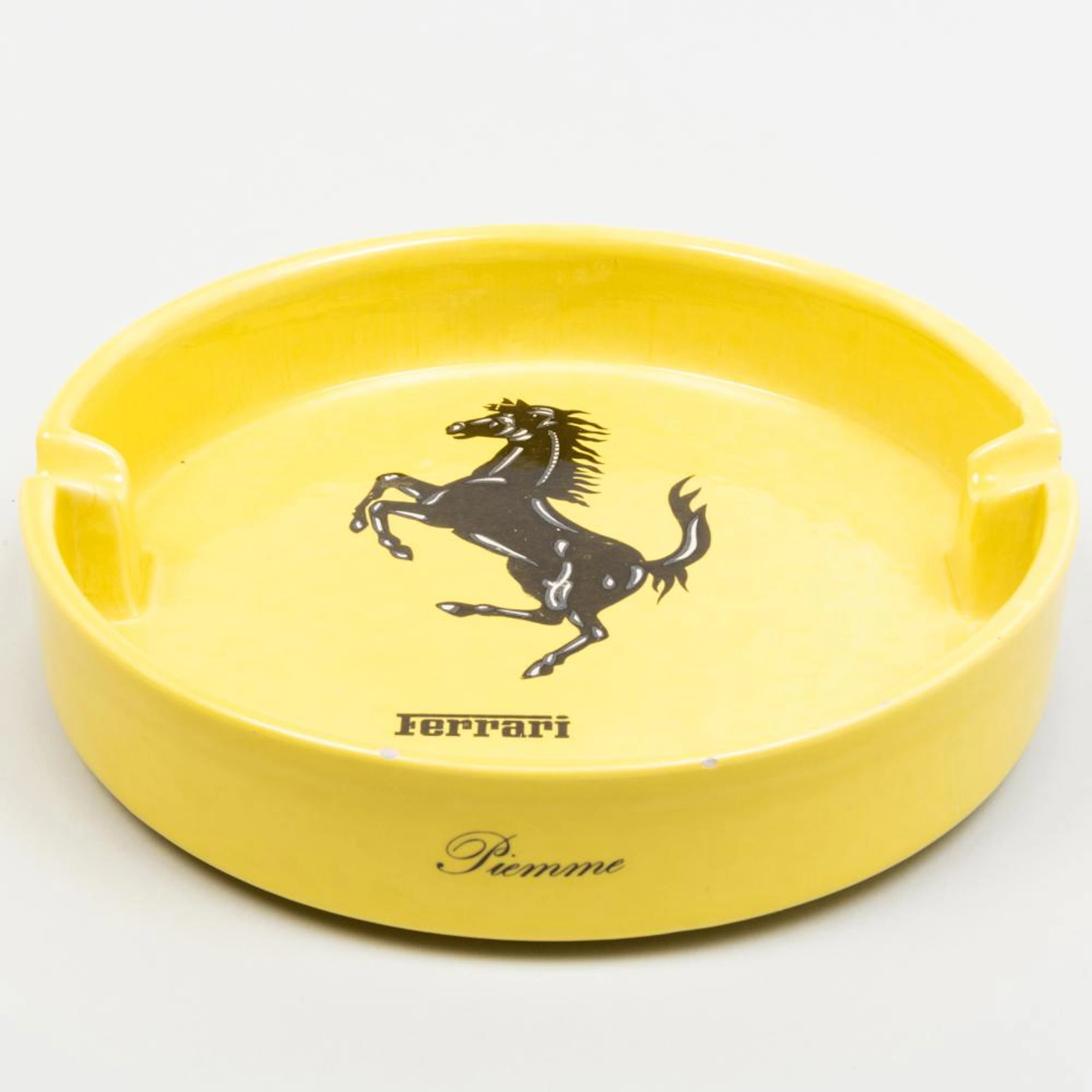 Piemme Porcelain Ferrari Ash Tray