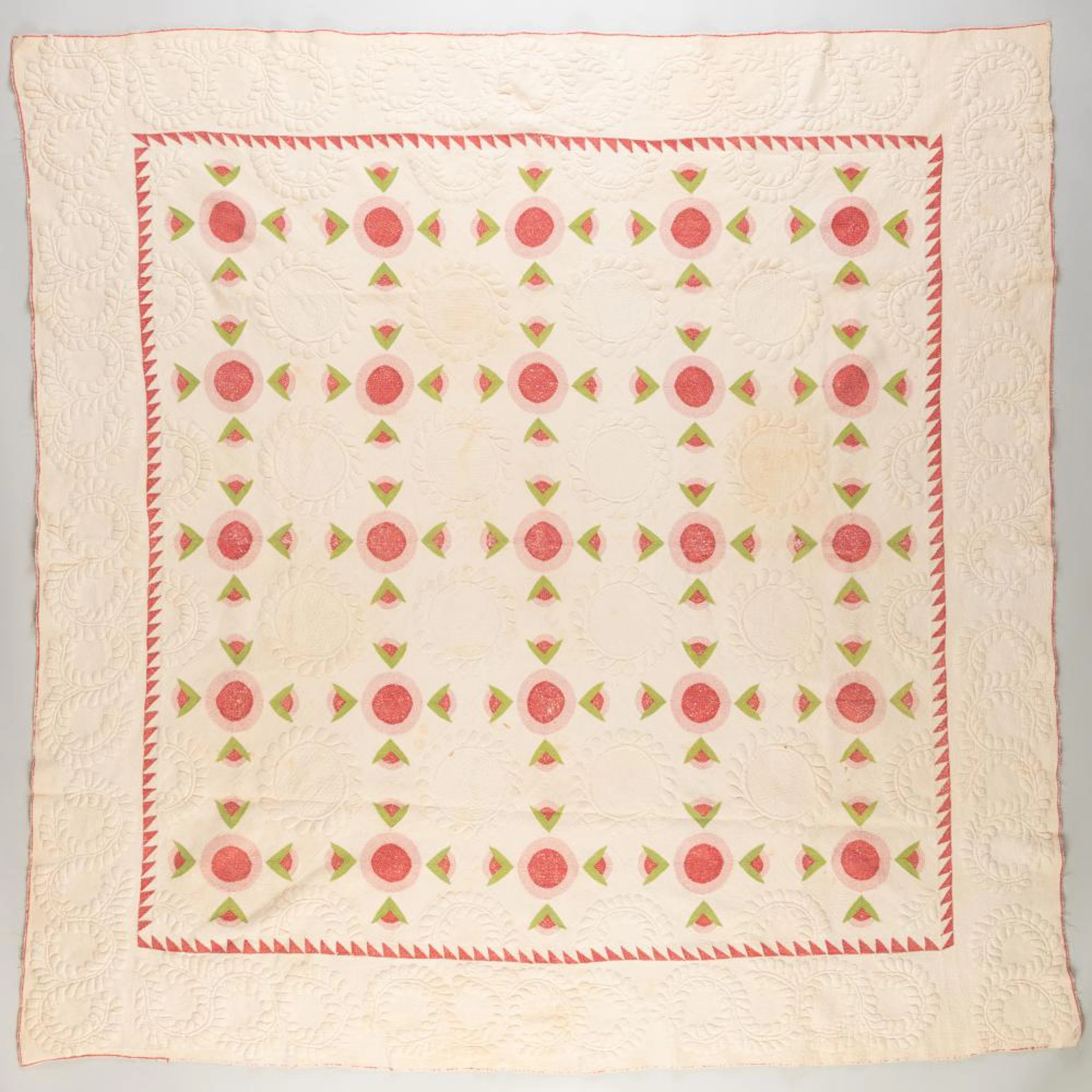 Two Patchwork Quilts