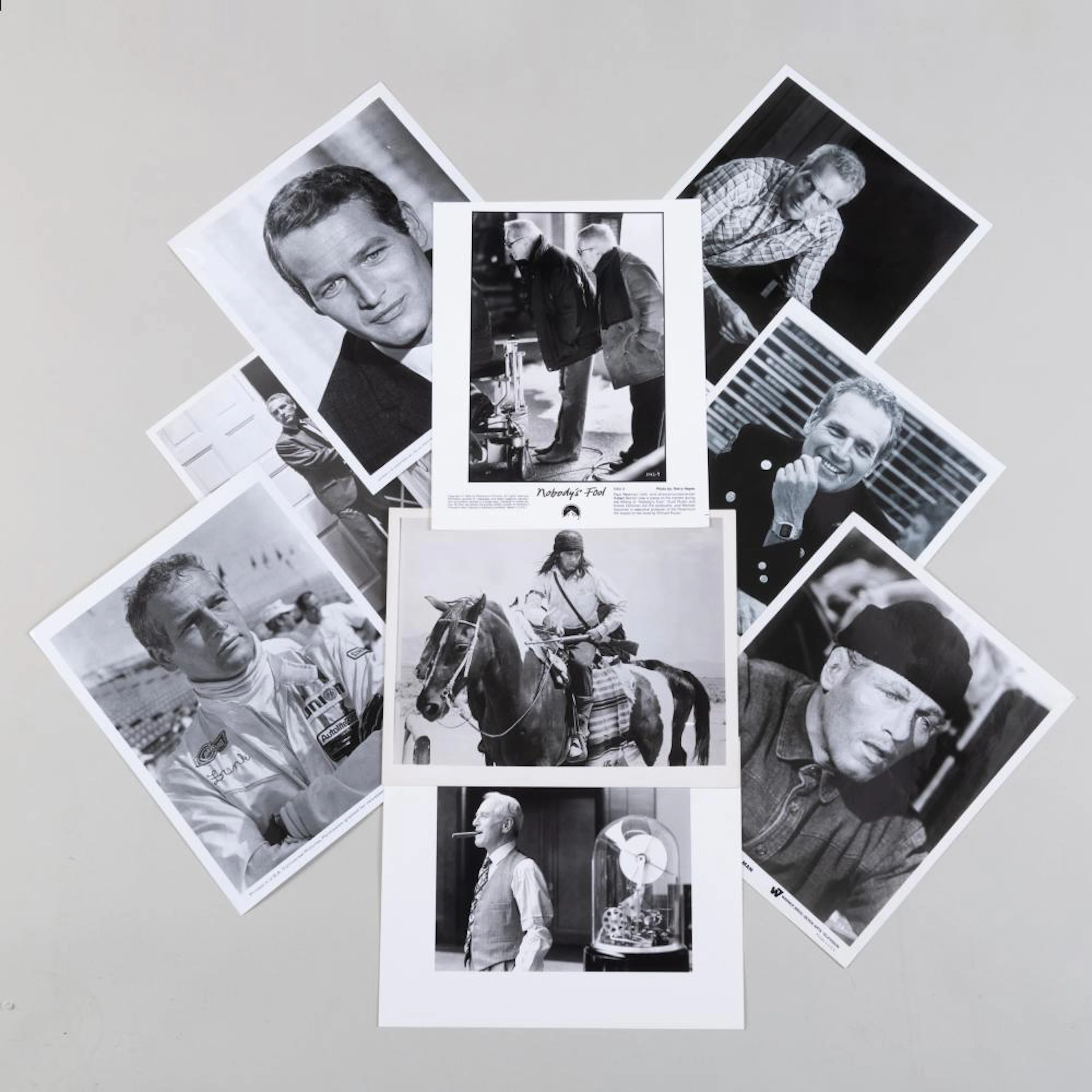 Group of Paul Newman Movie Stills