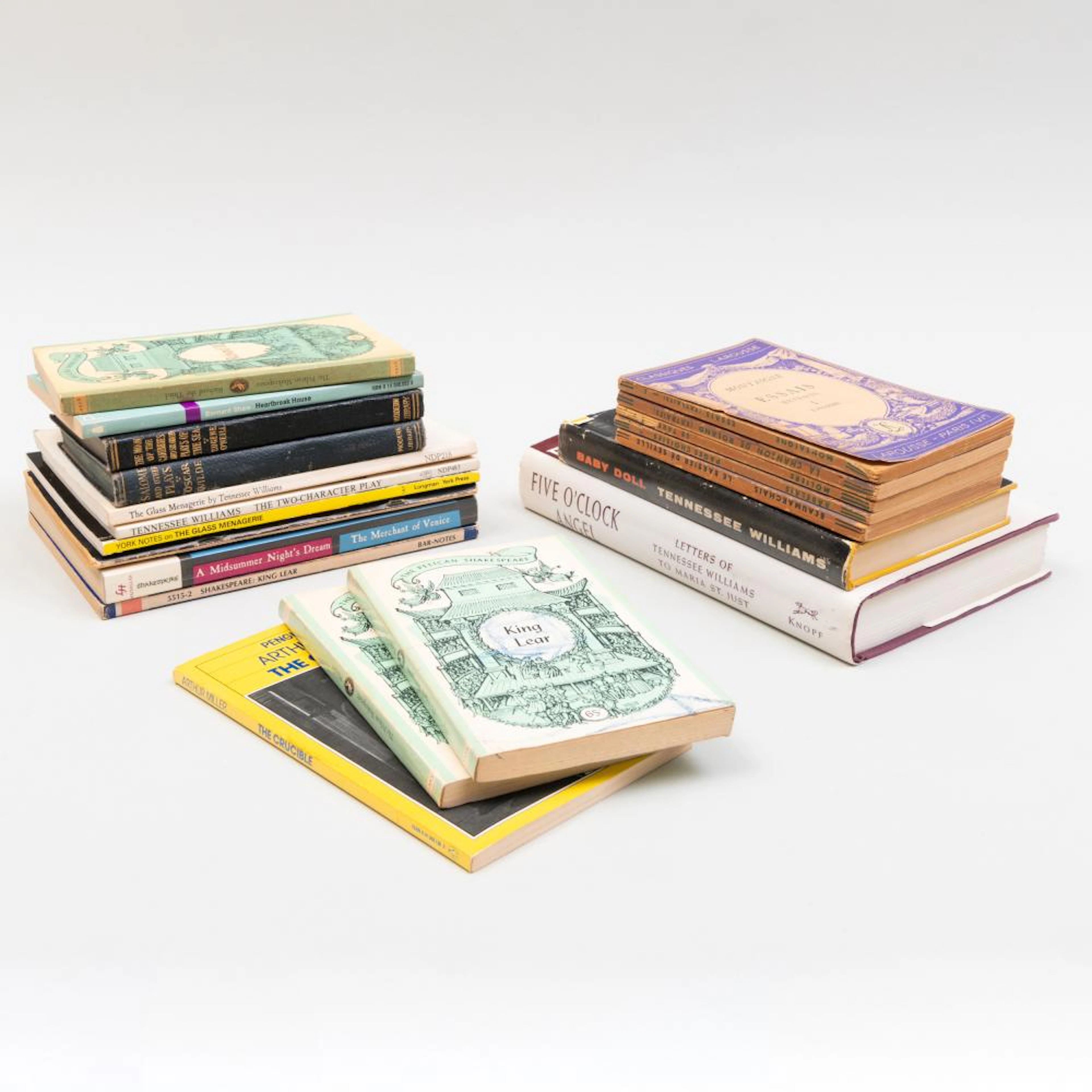 Group of Books and Plays from the Library of Joanne Woodward and Paul Newma