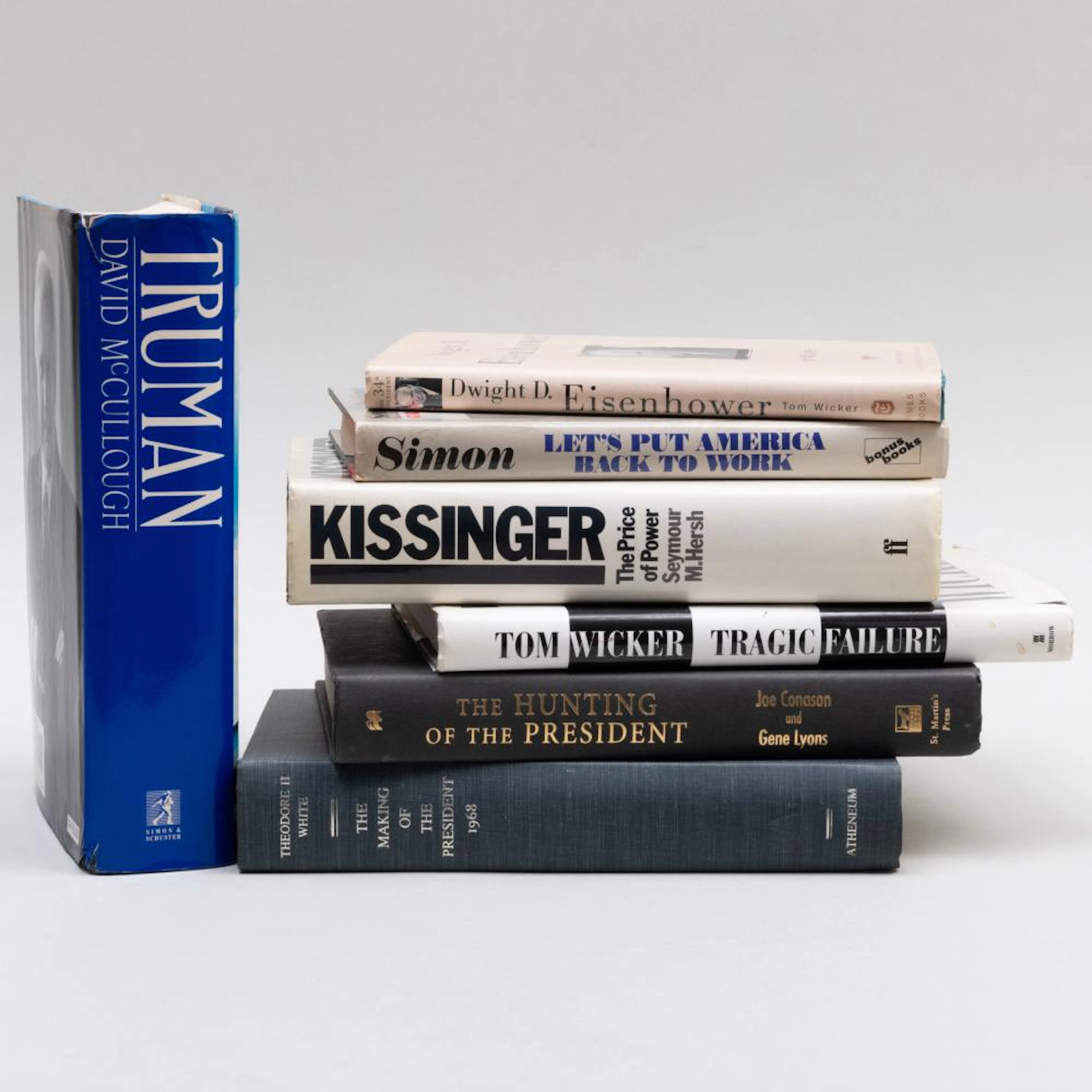 Group of Books on Presidents and Politics from the...