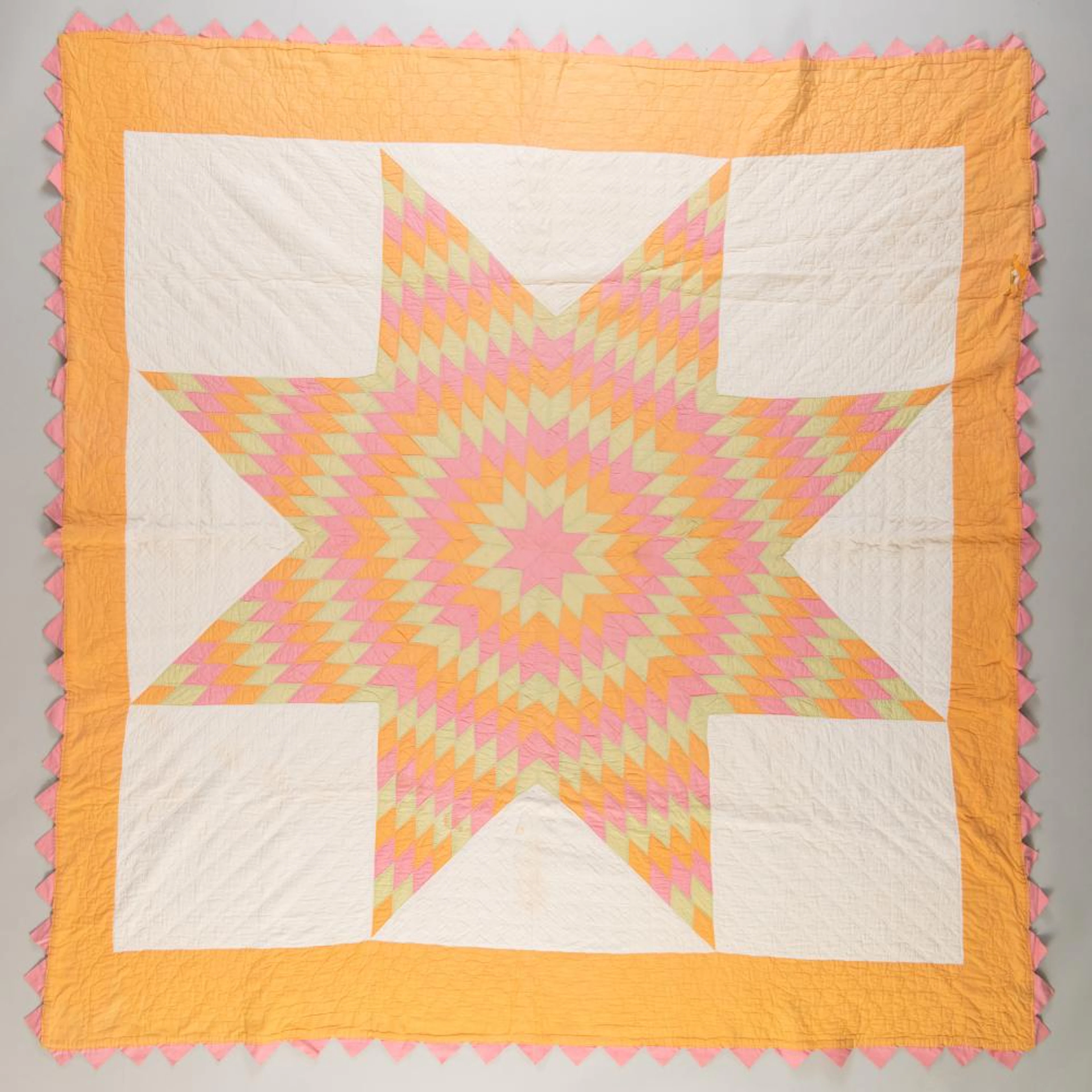 Two Patchwork Pinwheel Quilts