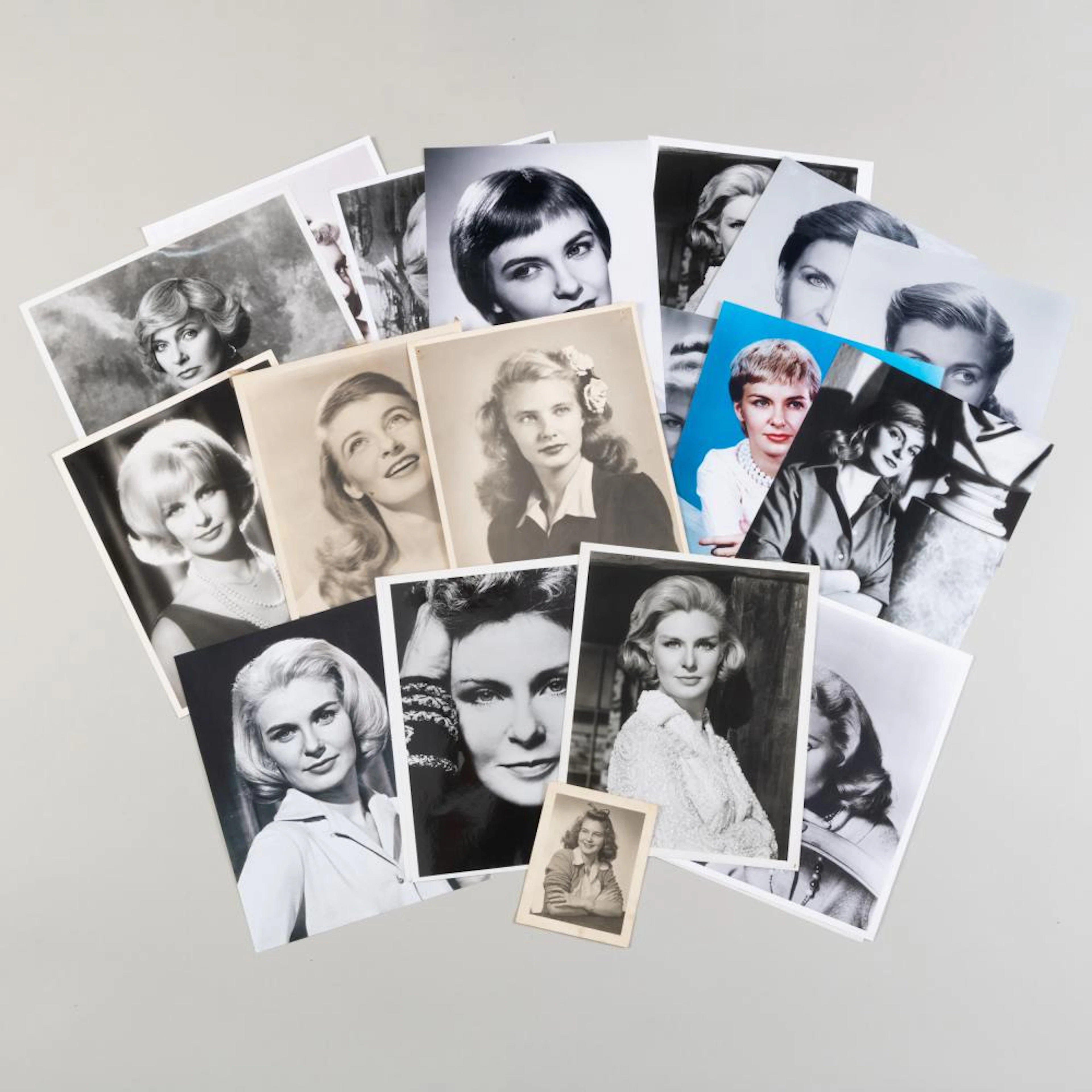 Group of Joanne Woodward Headshots