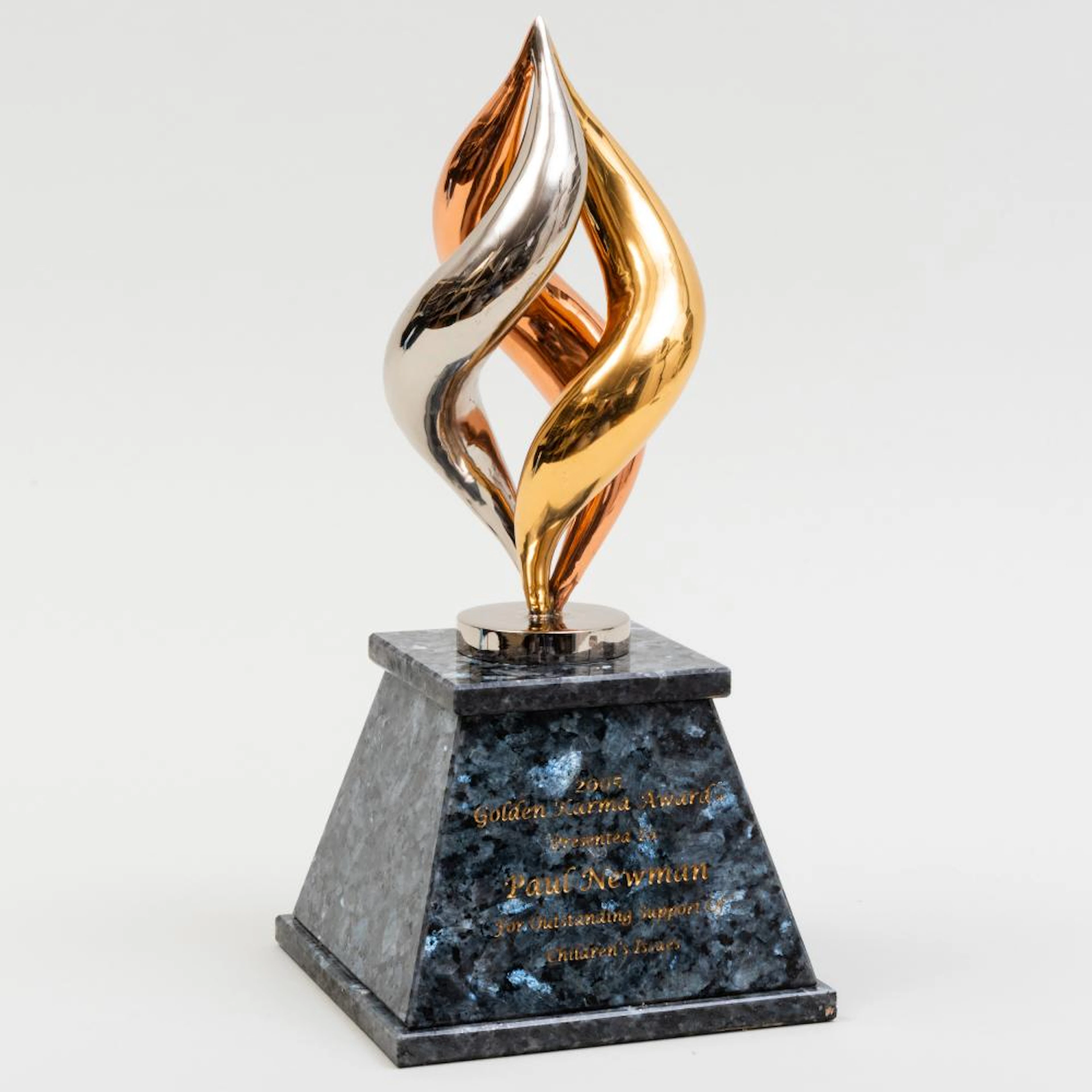 Golden Karma Award Presented to Paul Newman for...