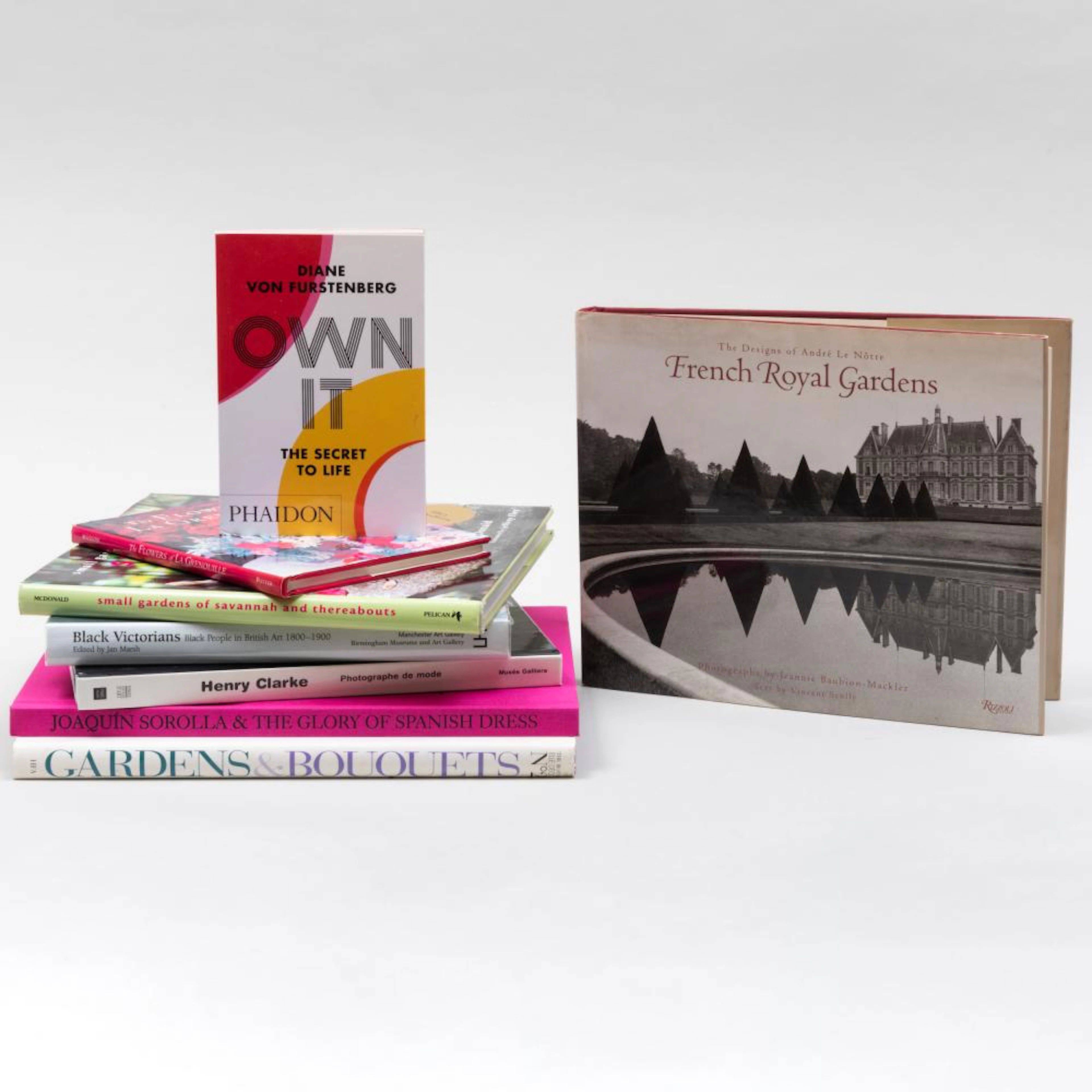 Group of Books on Gardening