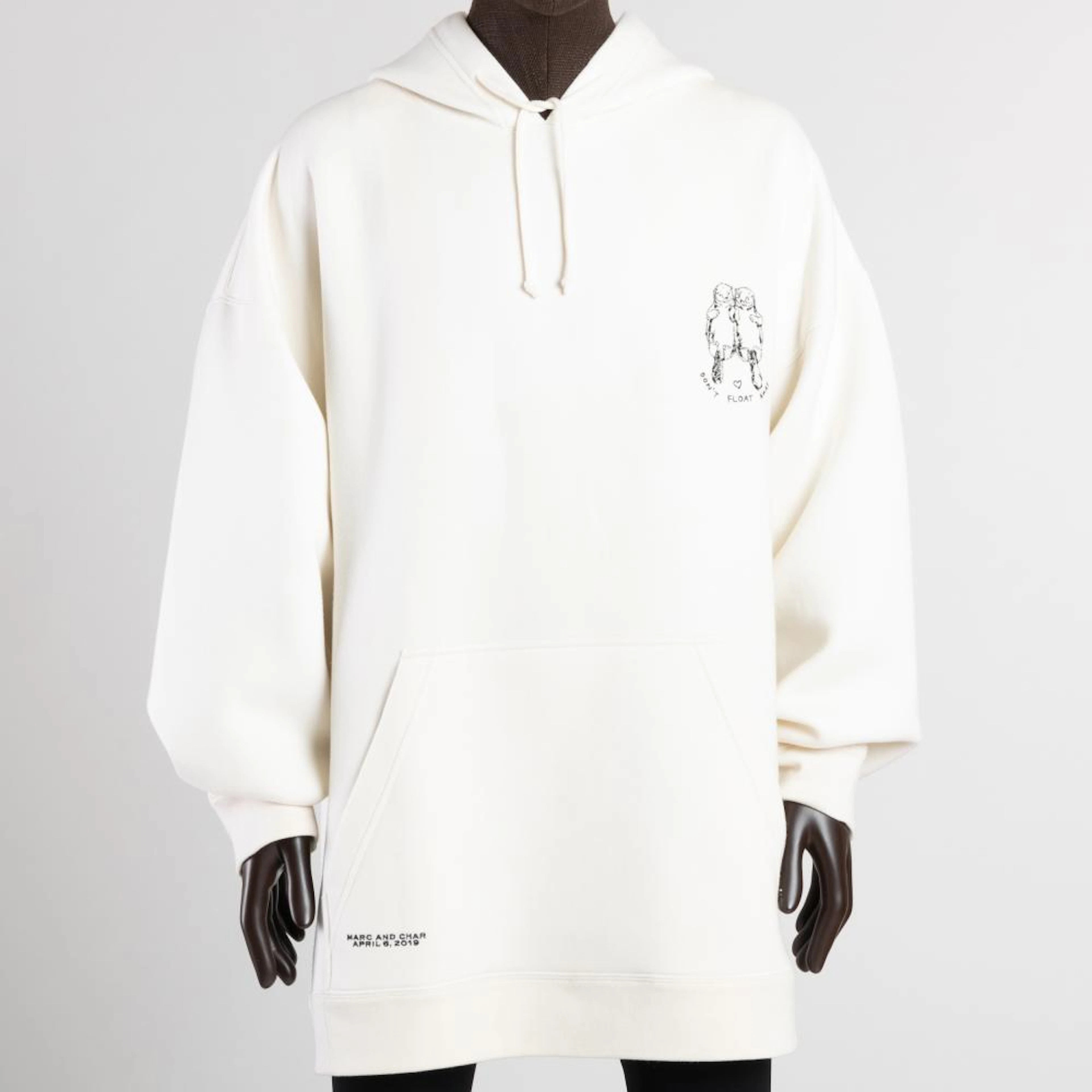 Marc Jacobs Commemorative White Wedding Hoodie