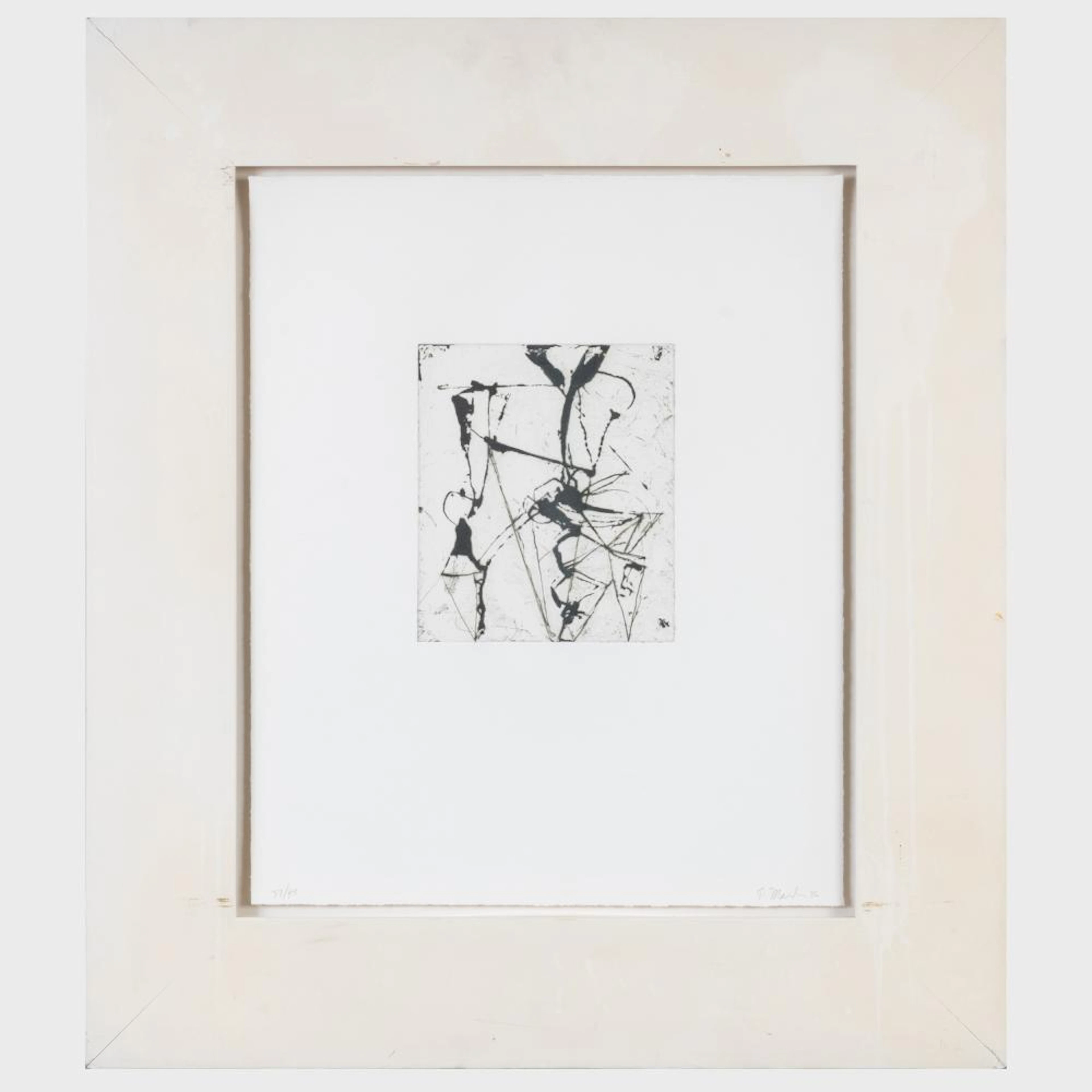 Brice Marden (1938-2023): Untitled, from Etchings To Rexroth