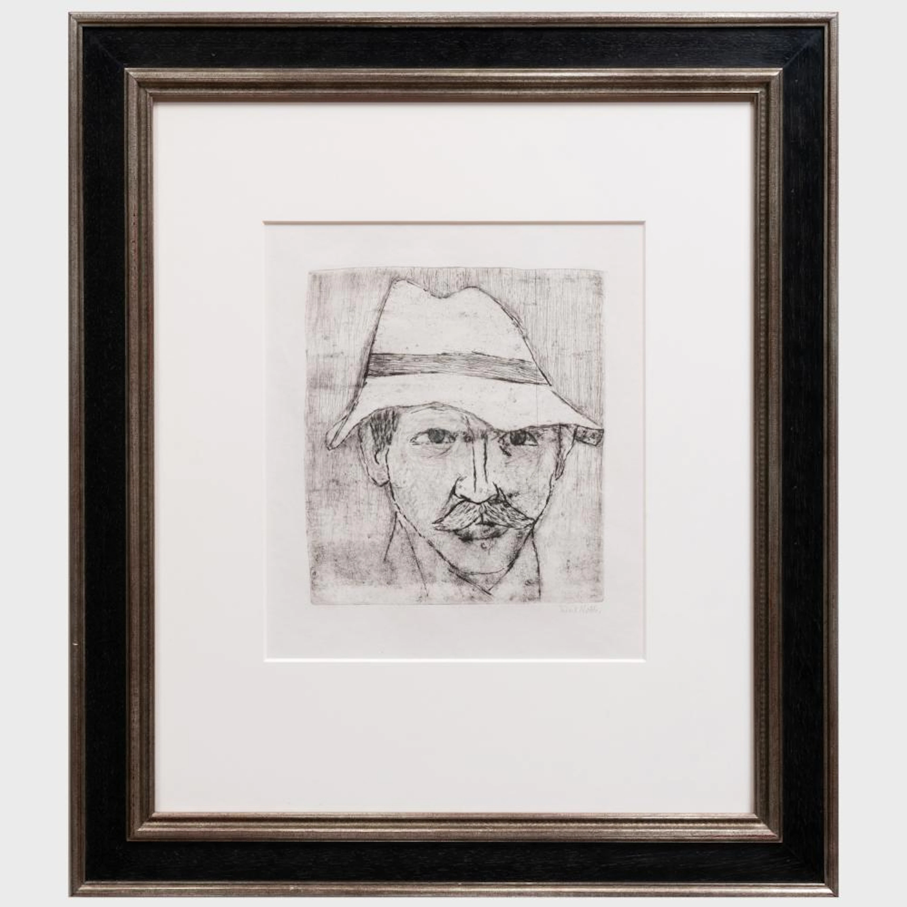 Emil Nolde (1869-1956): Selbstbildns