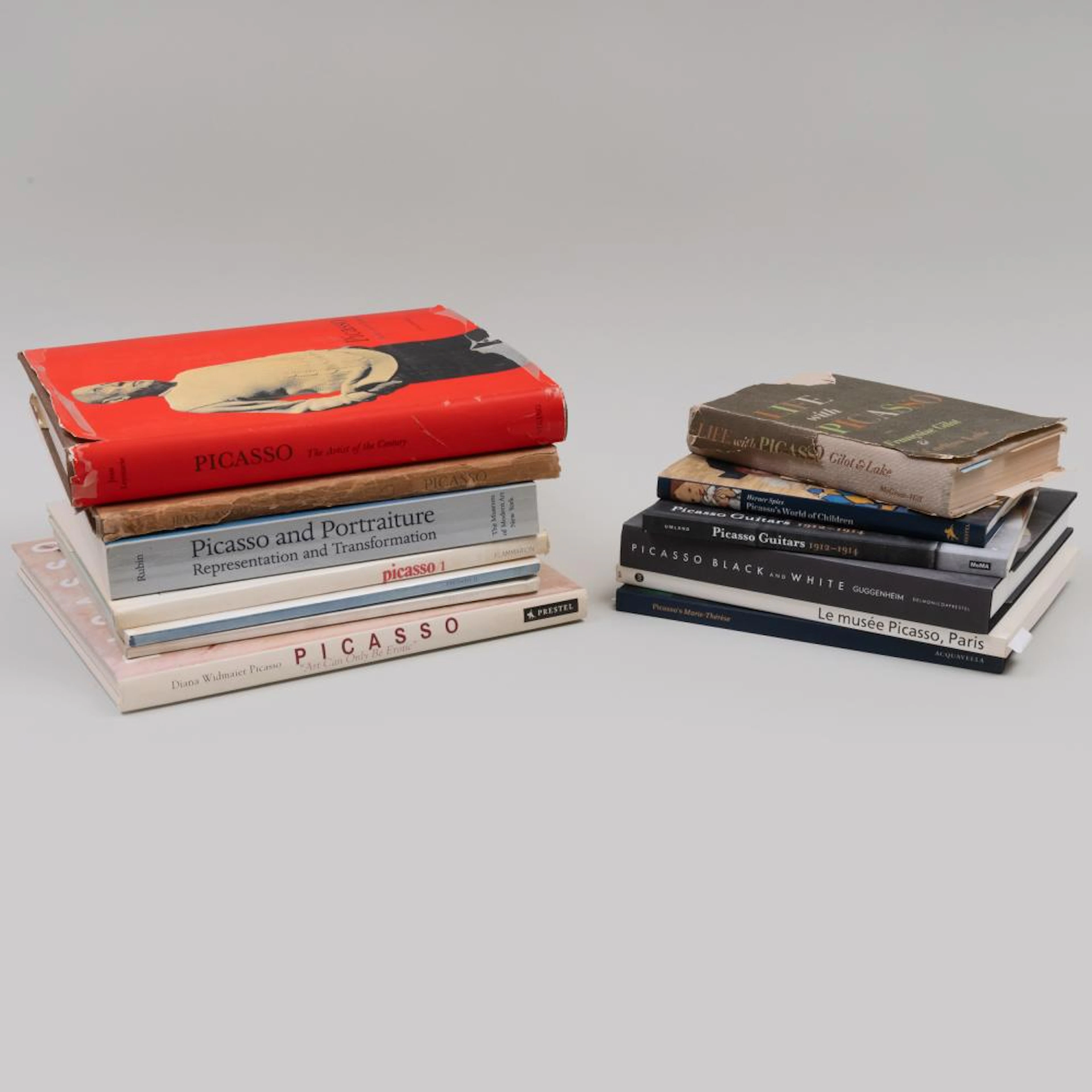 Group of Books on Pablo Picasso