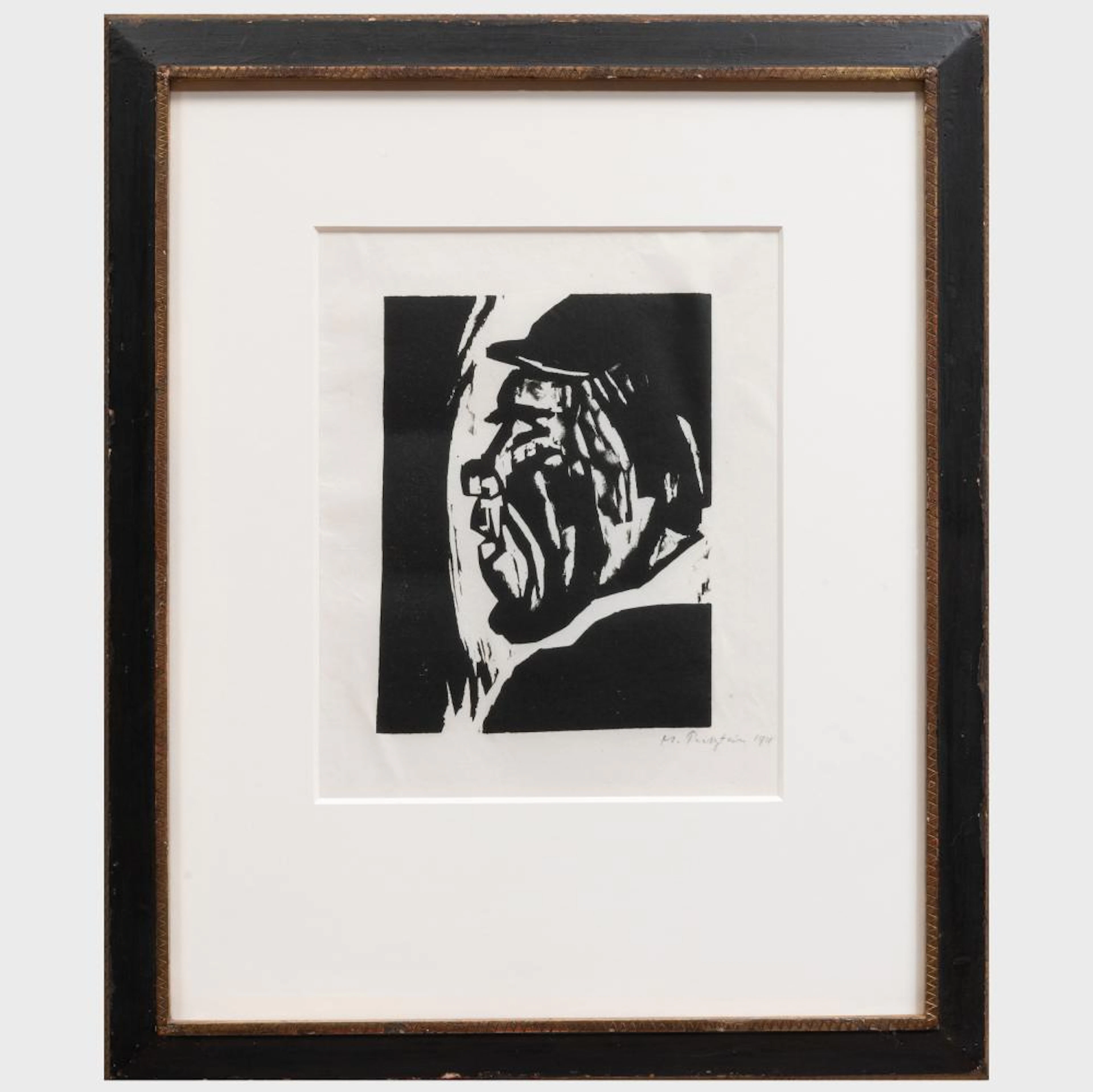 Max Pechstein (1881-1955): Fischerkopf V