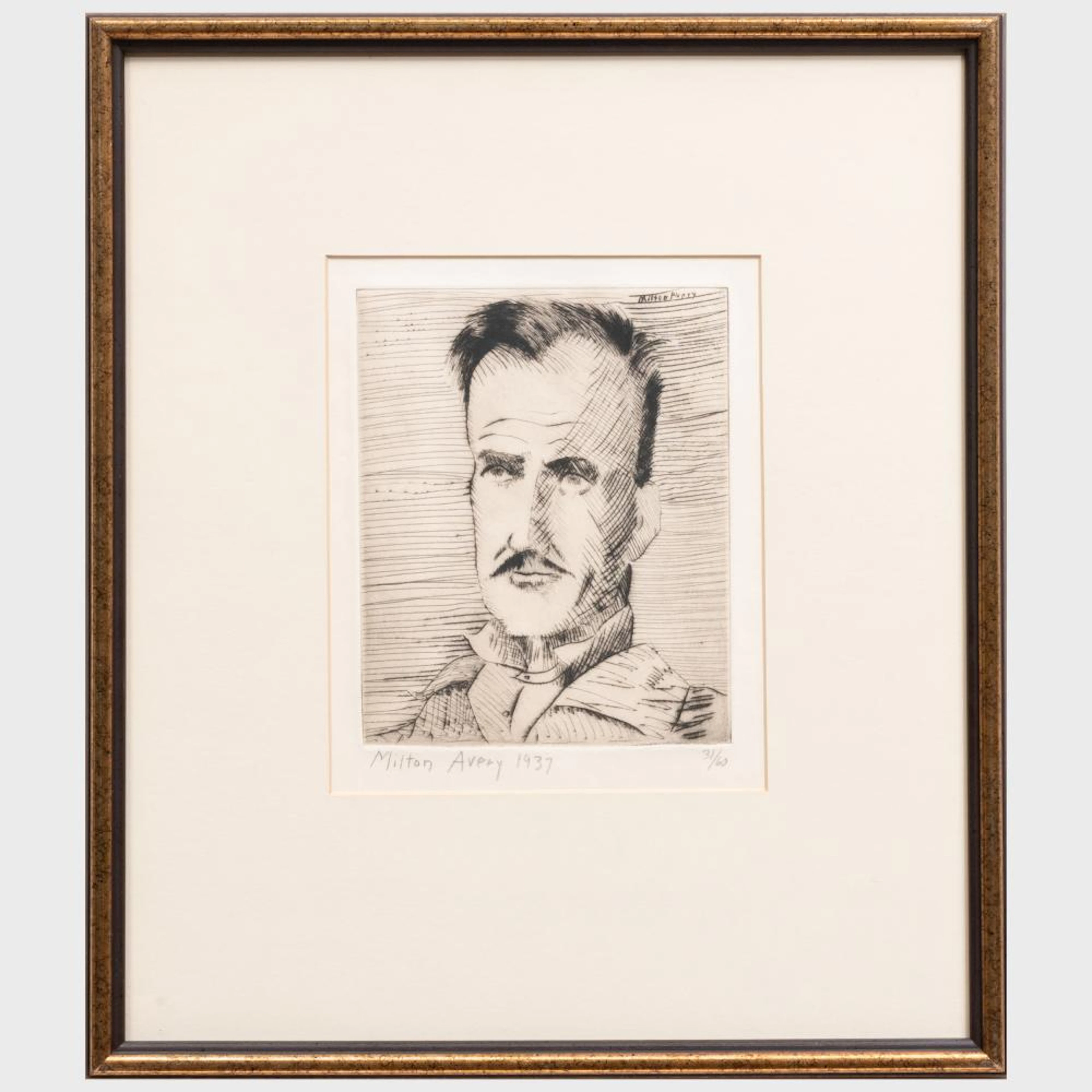 Milton Avery (1885-1965): Self Portrait