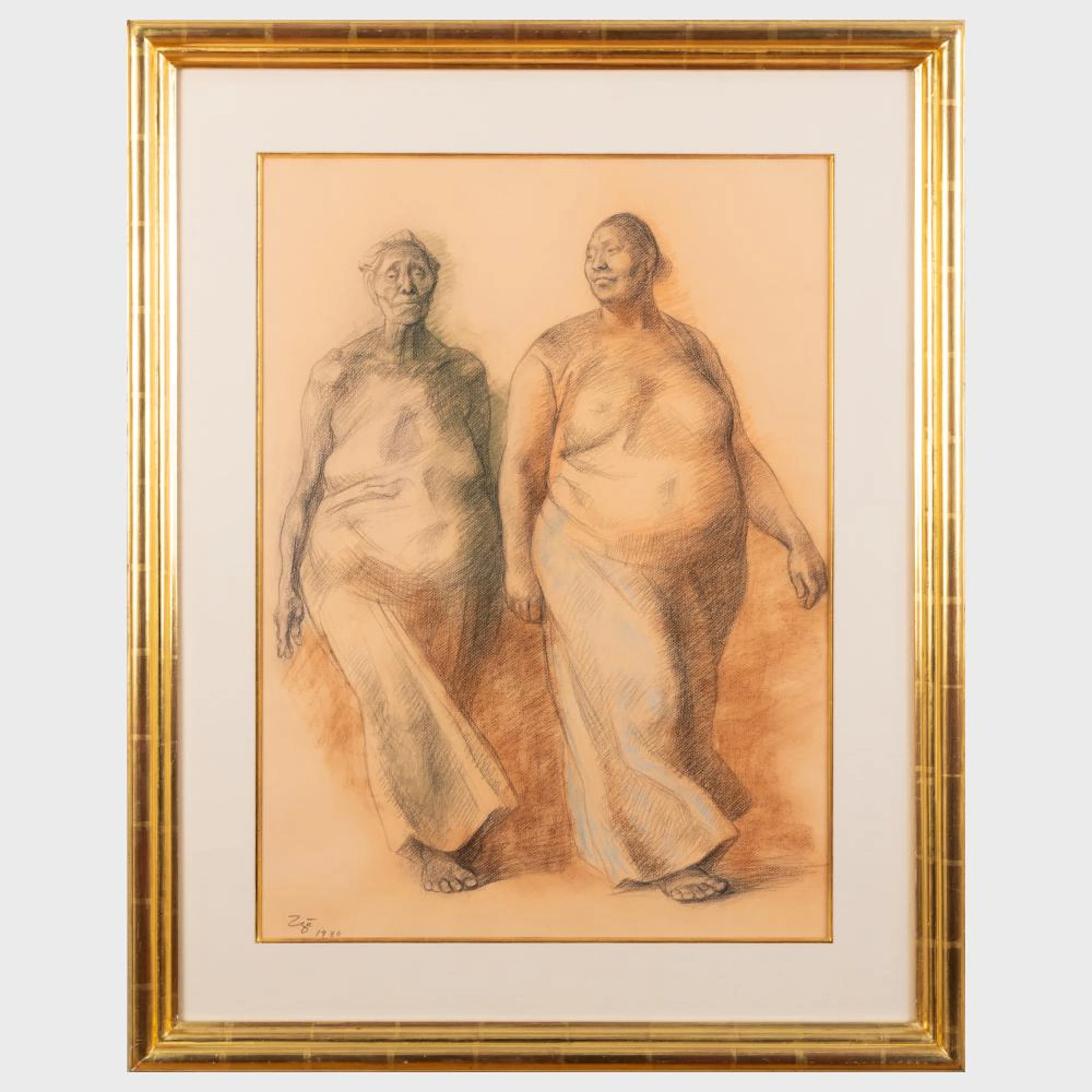 Francisco Zuniga (1912-1998): Juchitecas caminando