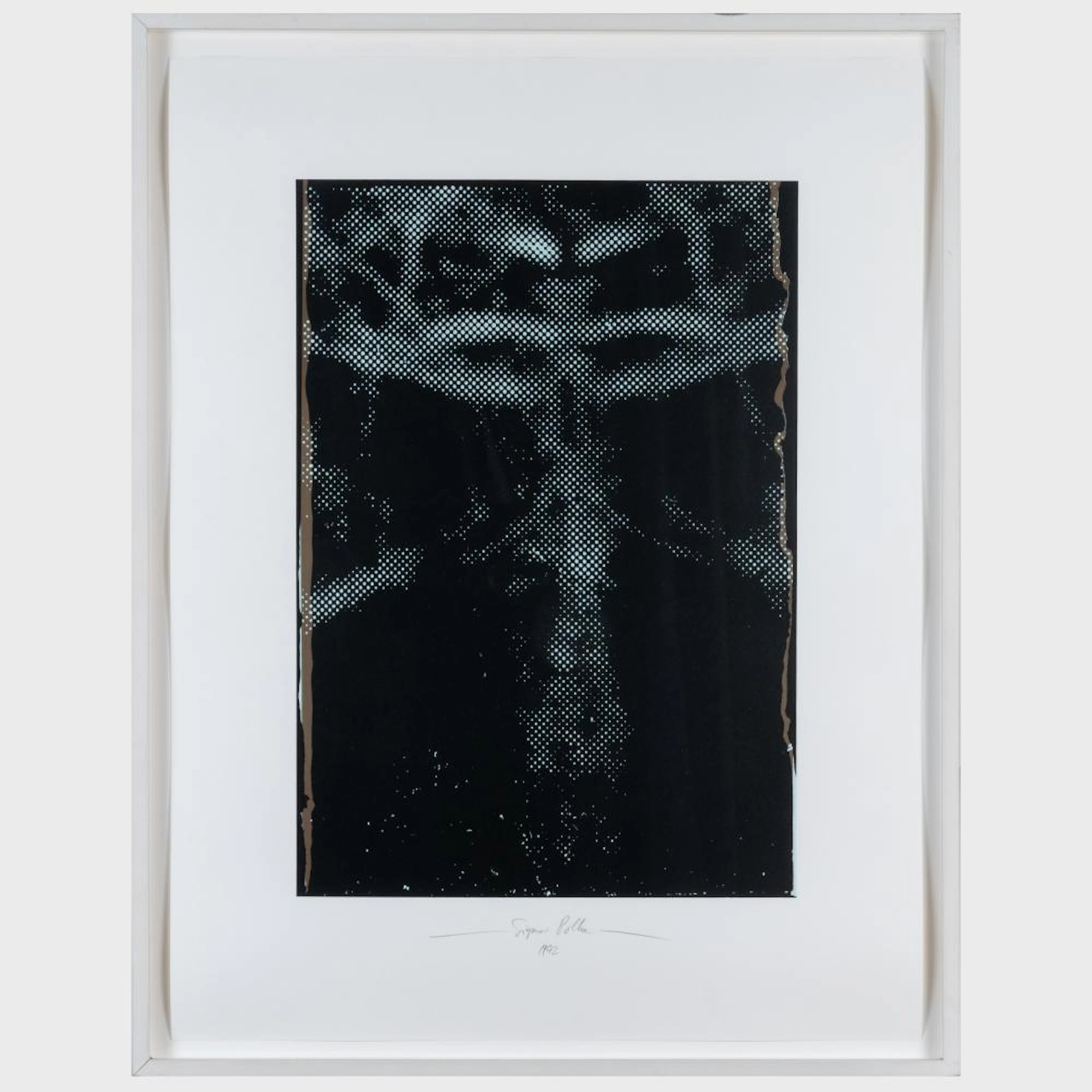 Sigmar Polke (1941-2010) Spiegelung I; and Spiegelung II
