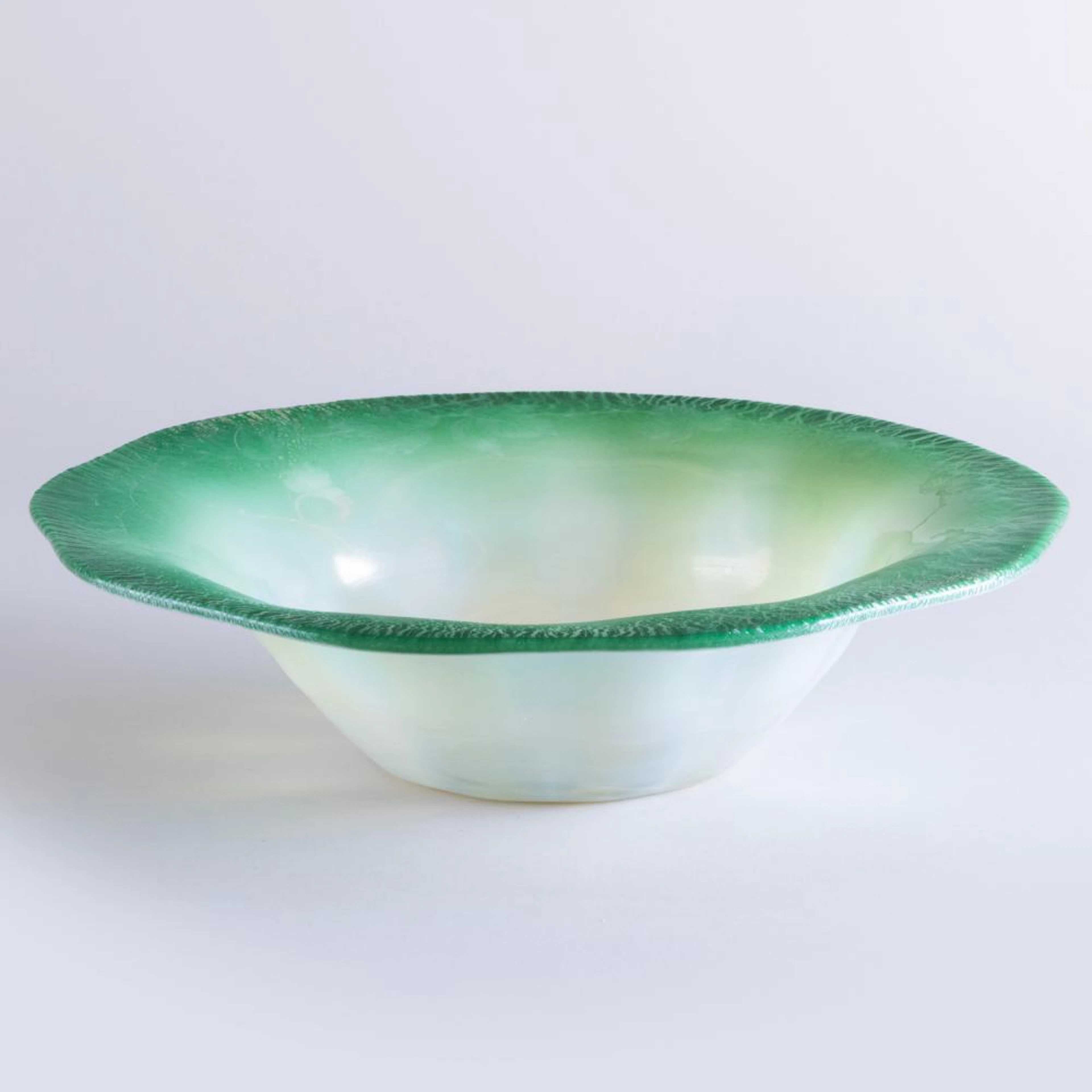 Tiffany Studios Favrile Etched Glass Bowl