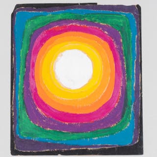 Murray Hantman (1904-1999): Color Studies, Circles