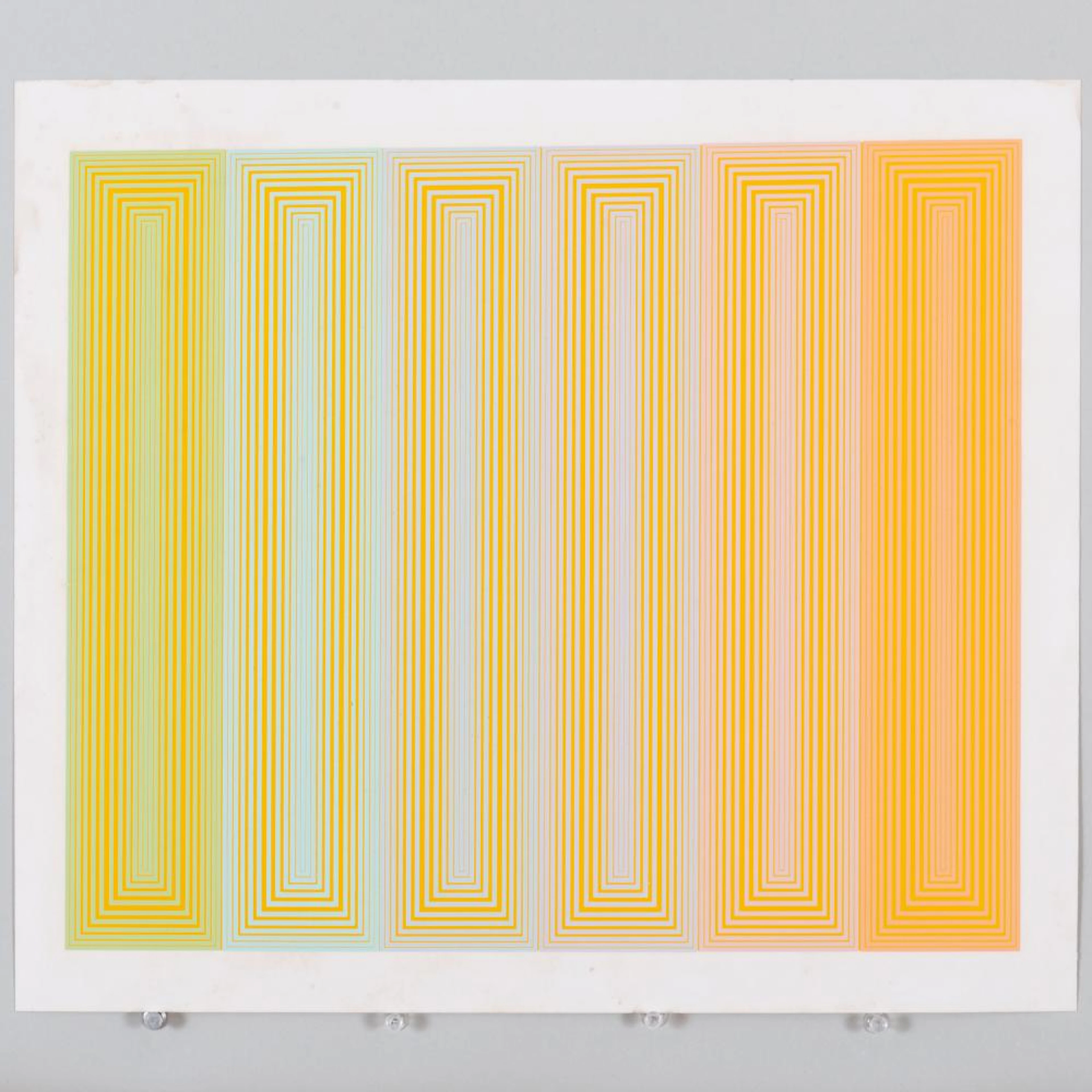 Richard Anuszkiewicz (1930-2020); Untitled; and Untitled