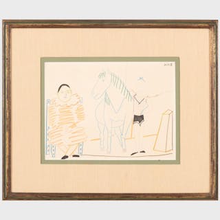 After Pablo Picasso (1881-1973): Les Saltimbanques