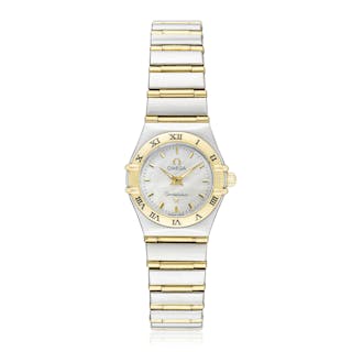Omega Constellation Ladies' in Steel with Gold Trim