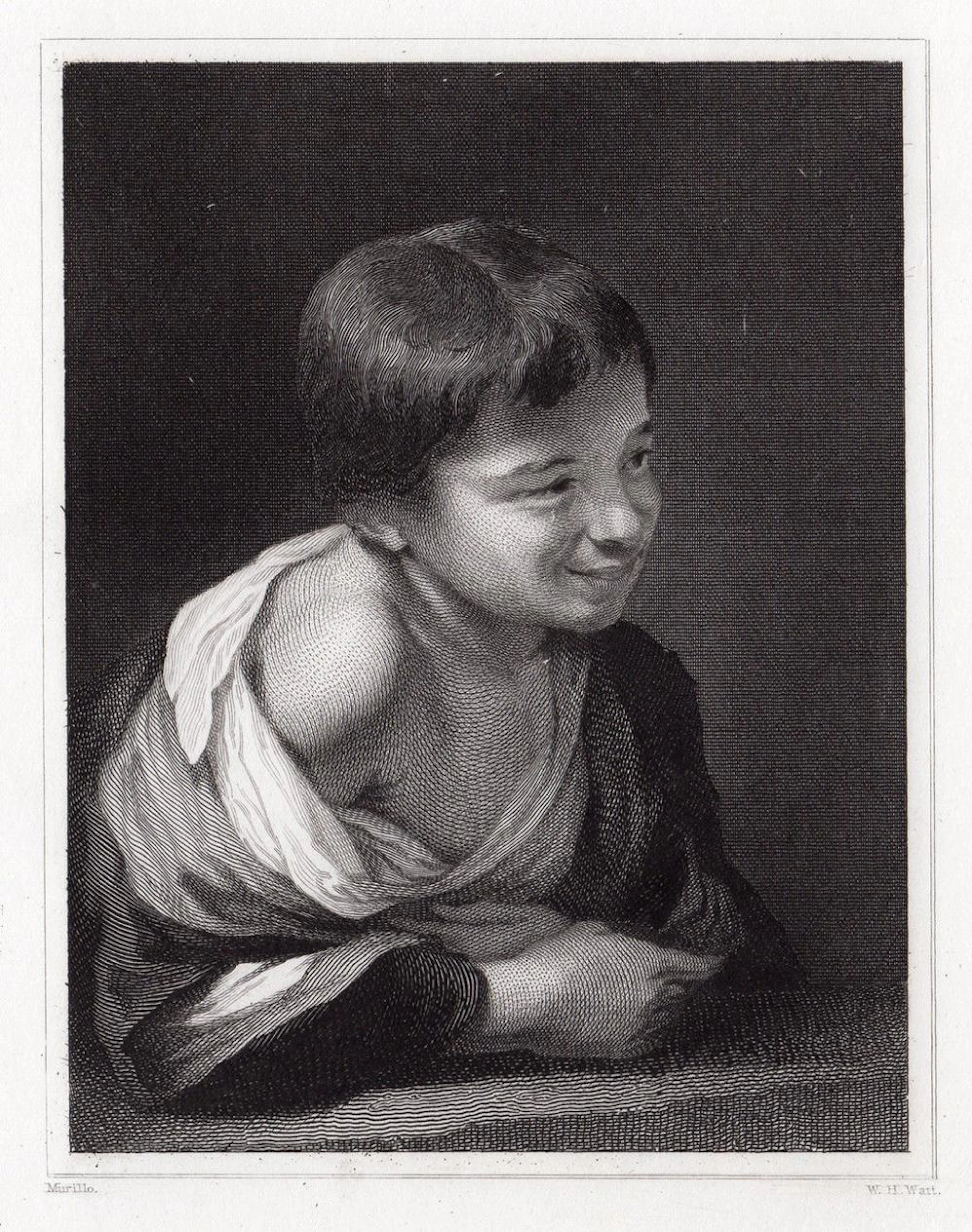 Bartolome Esteban Murillo A Peasant Boy leaning on a Sill...
