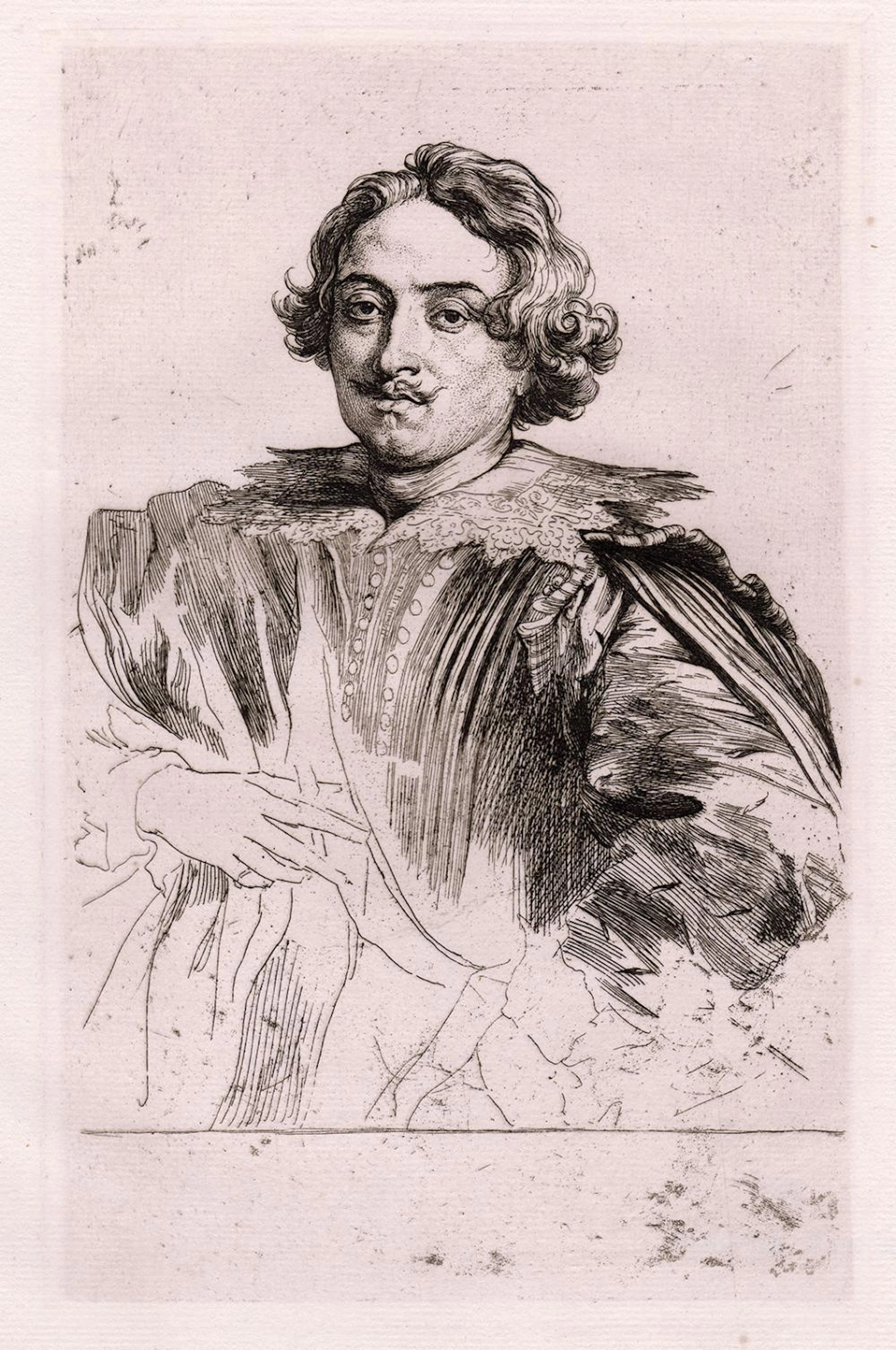 Anthony van Dyck Justus Sustermans 1880 etching