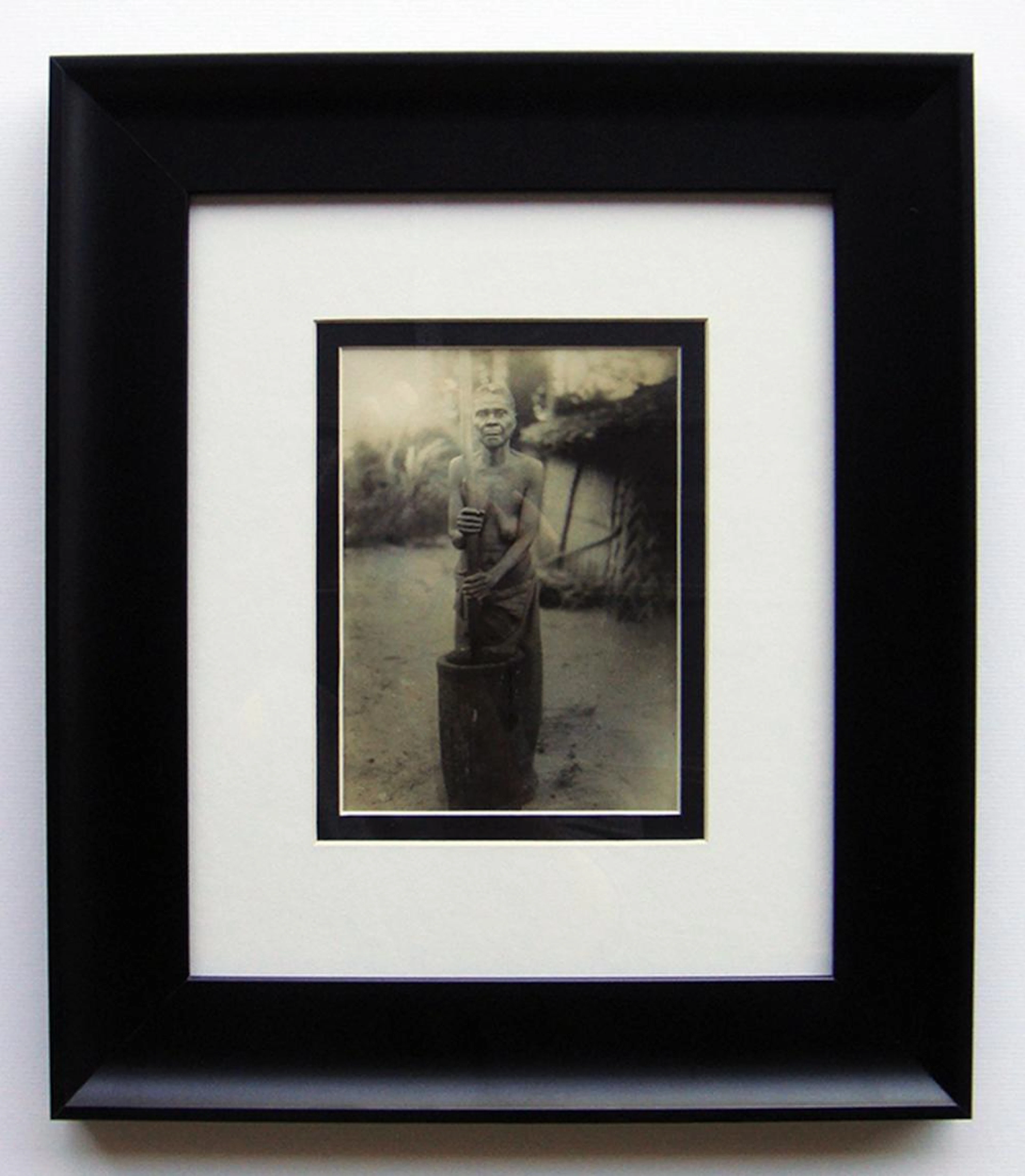 Tribal Woman Liberia photo 1906 framed