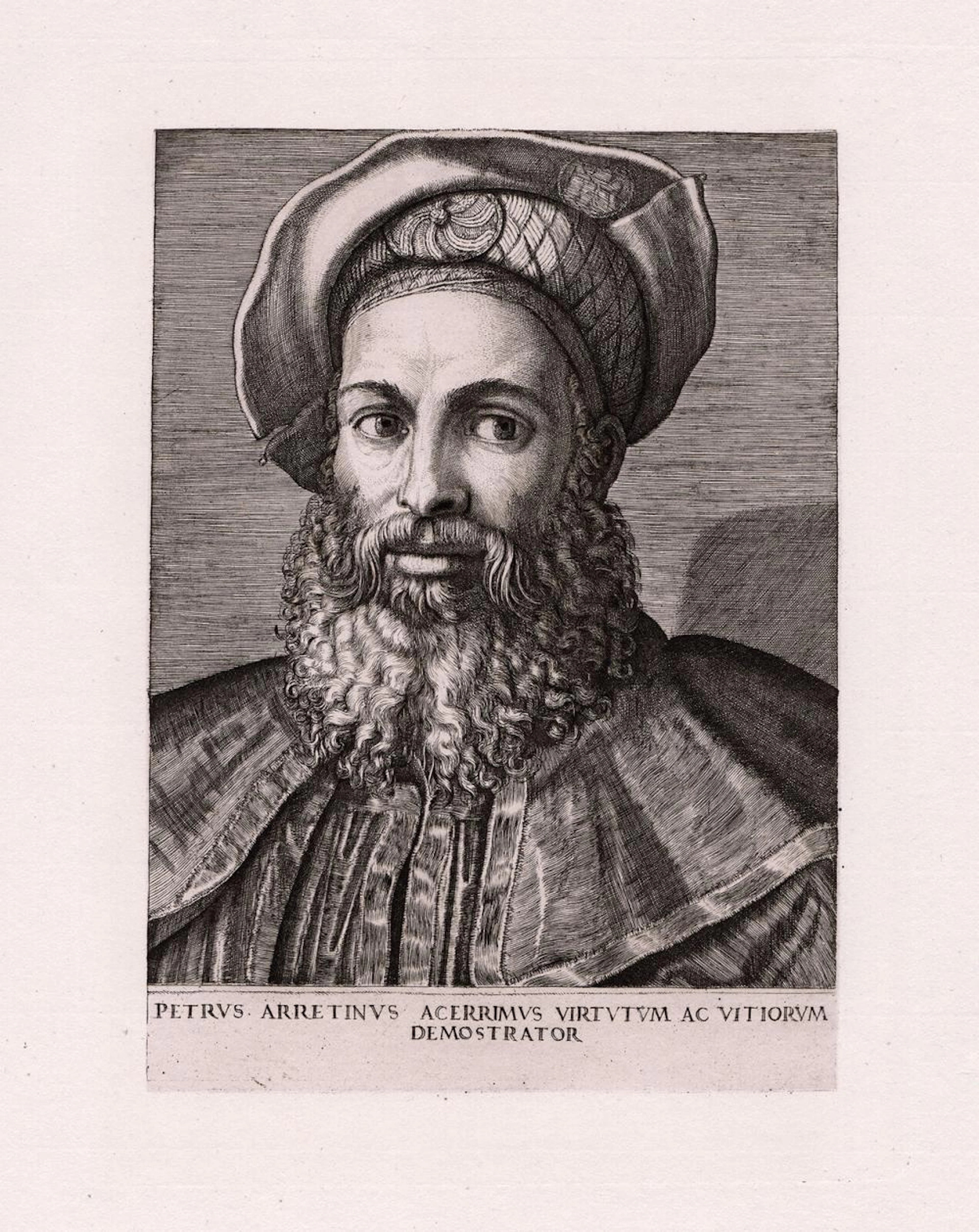 Titian Portrait of Pietro Aretino (1492-1556