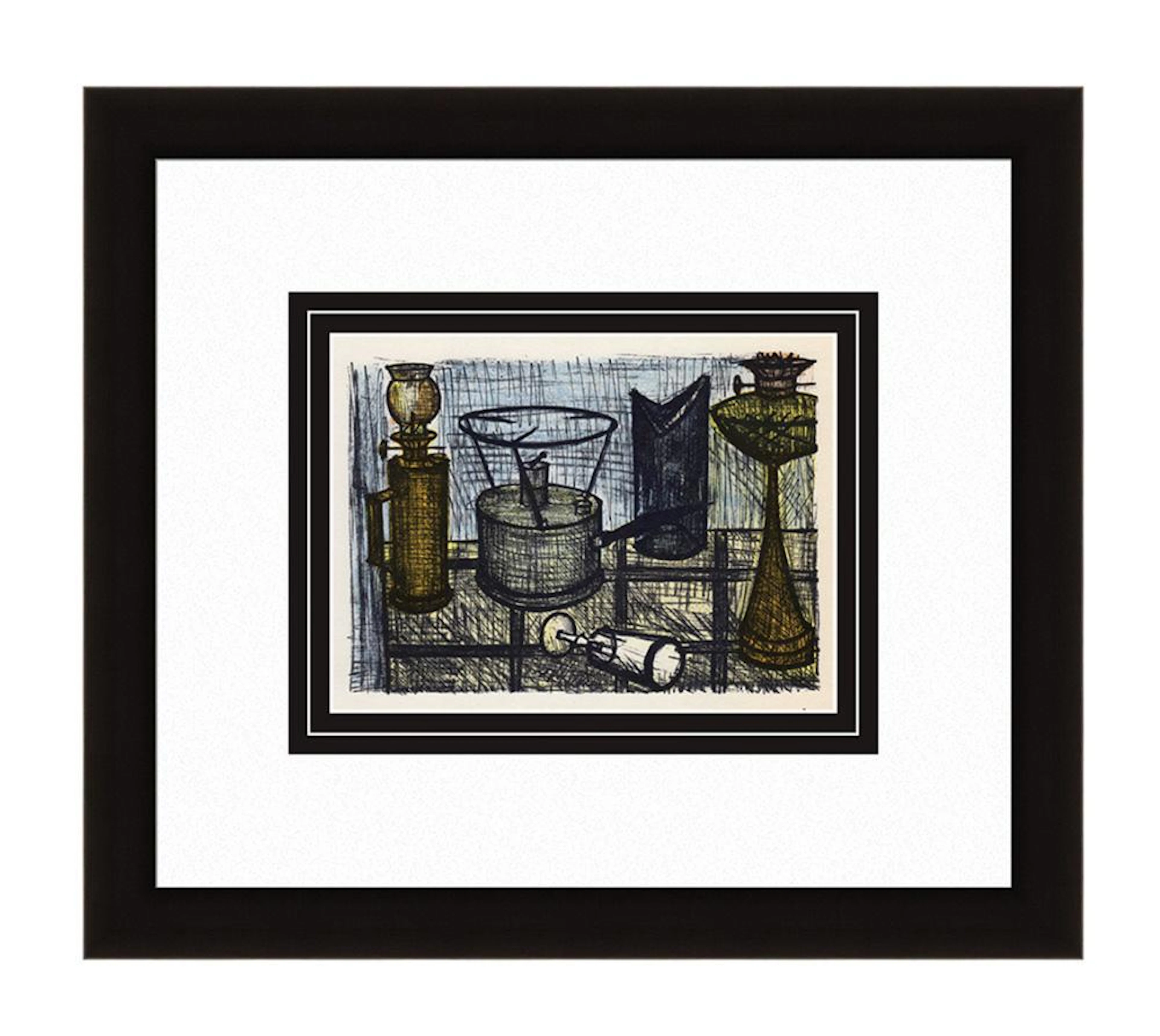 Bernard Buffet The Oil Lamp 1967 lithograph