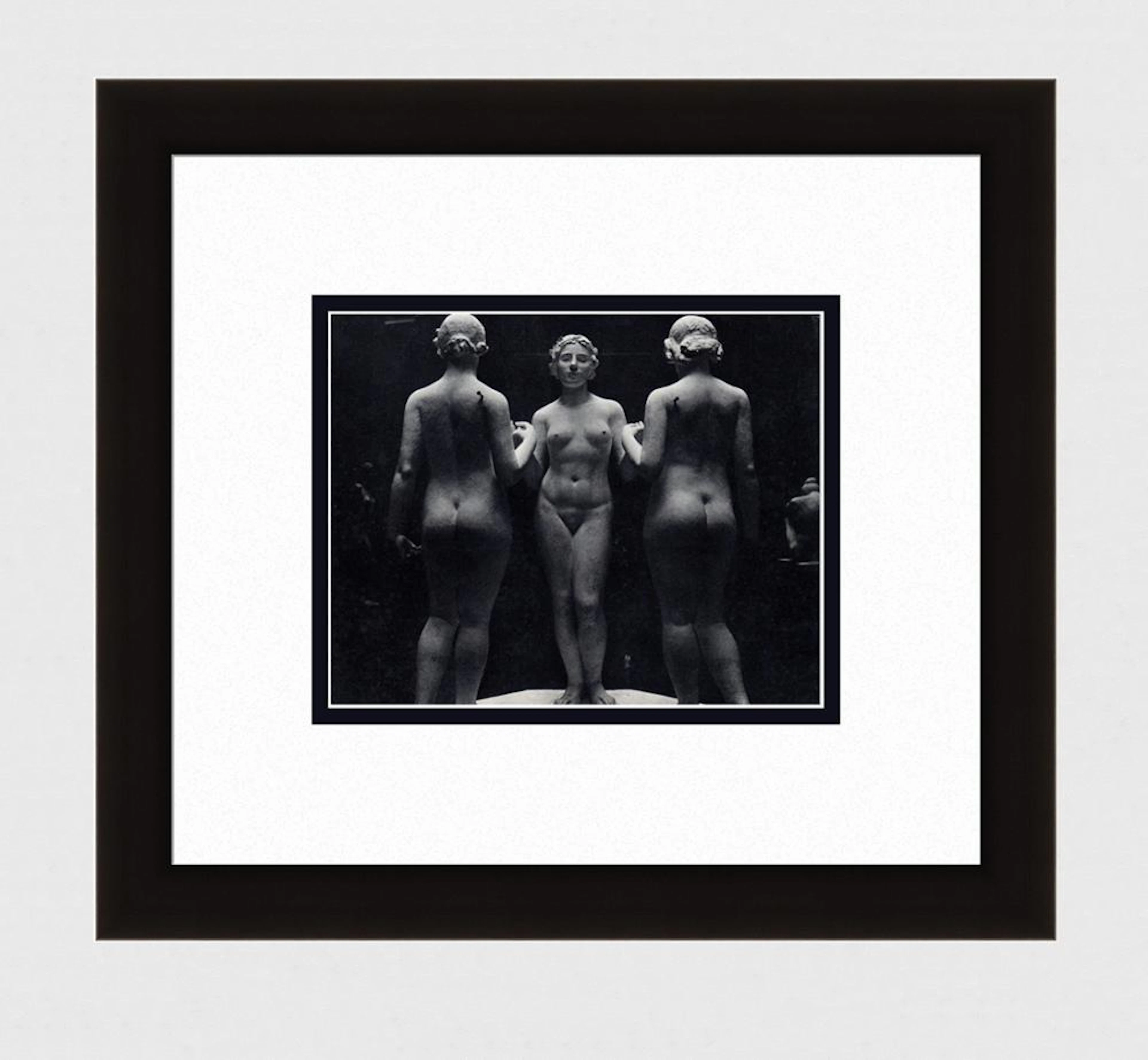 Erwin Blumenfeld Nude Sculpture - Aristide Maillol 1930's photogravure