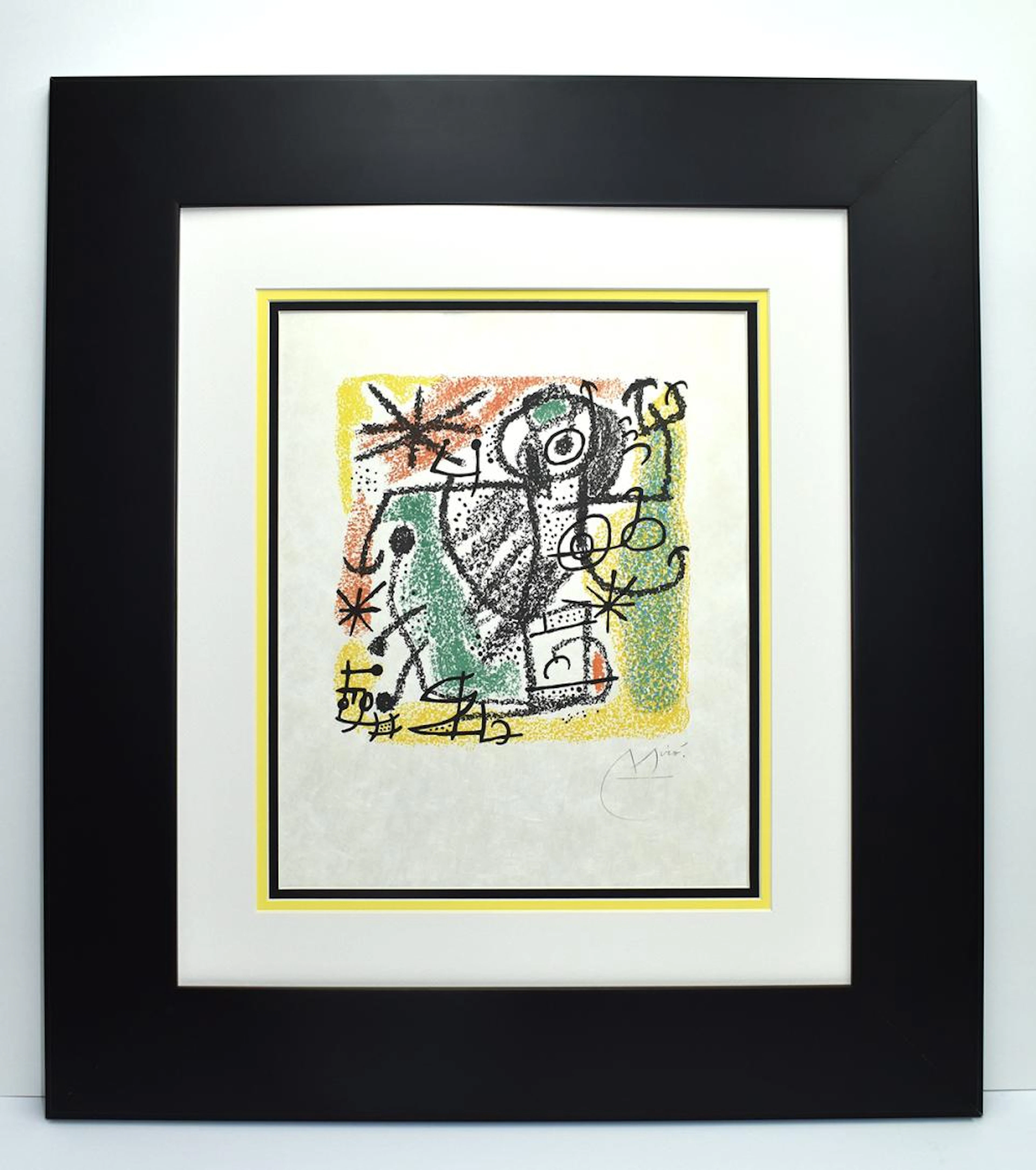 Joan Miro Les Essencias de la Terra Lithograph Signed Numbered limited