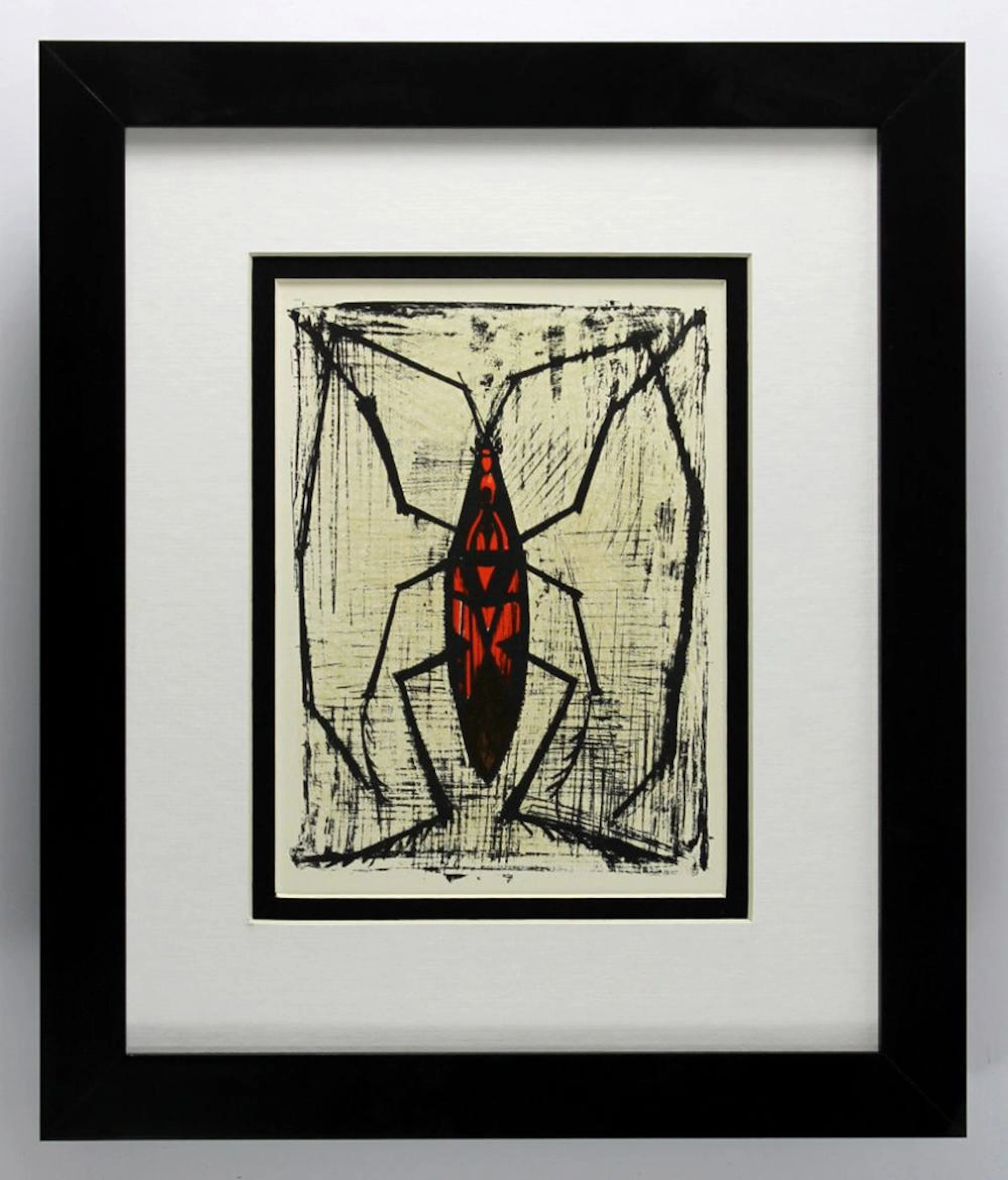 Bernard Buffet Nete 1967 lithograph
