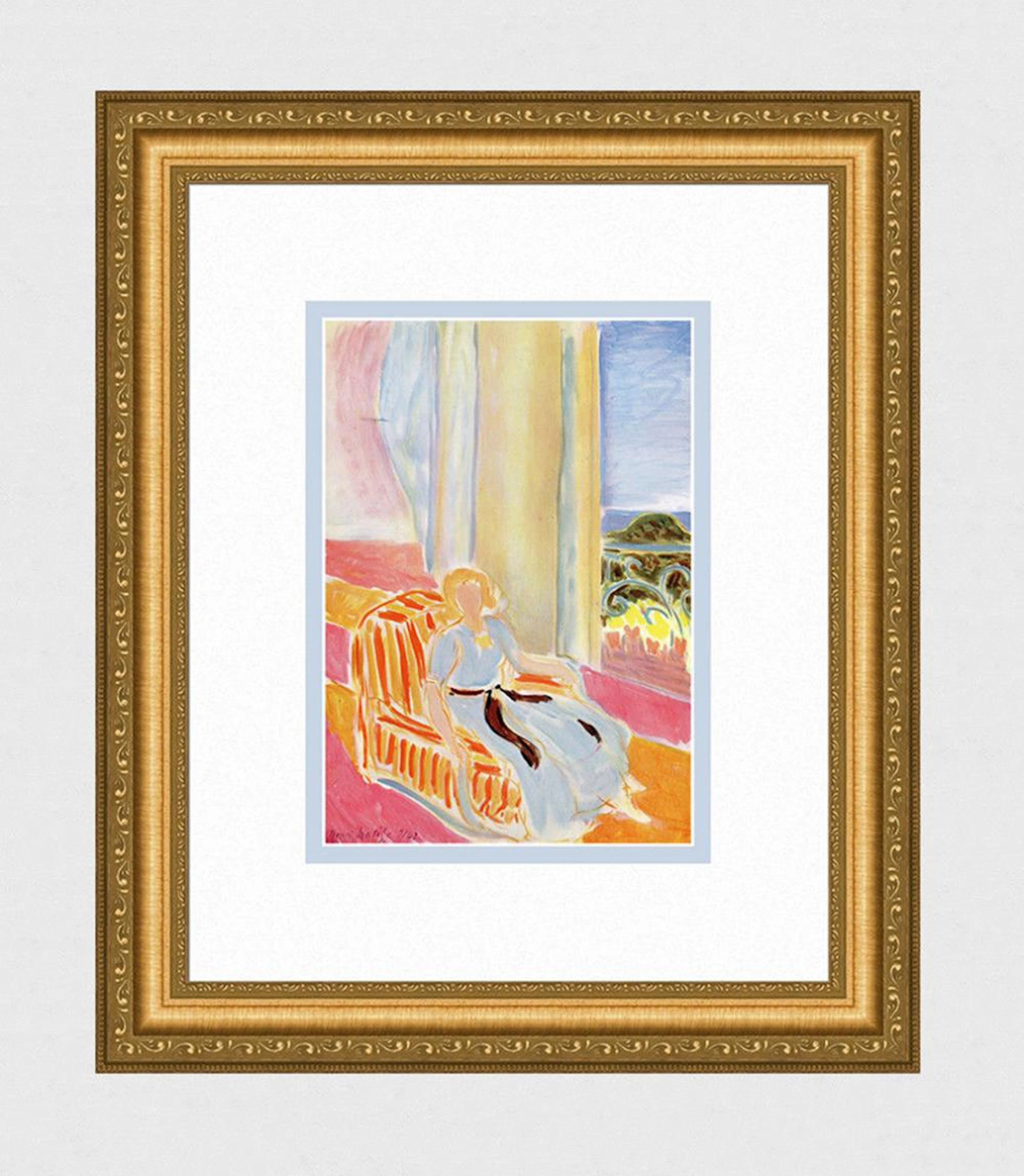 Henri Matisse Girl In Front Of The Window Dress