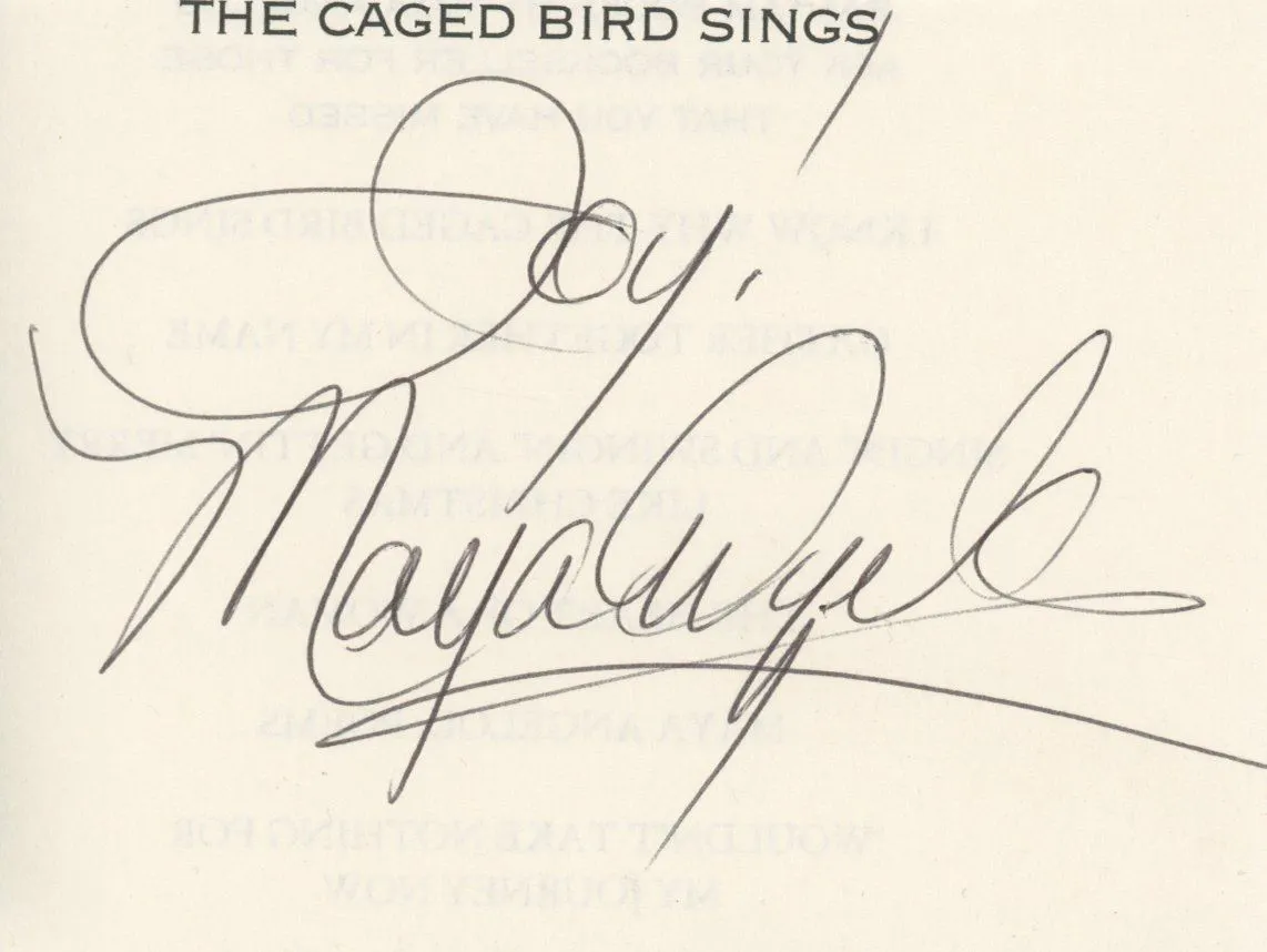 Maya Angelou - Poet, Author, Civil Rights Activist - 