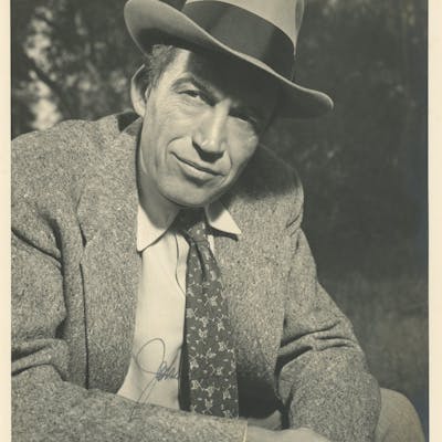 John Huston Classic Film Director & Actor Autographed DoubleWeight